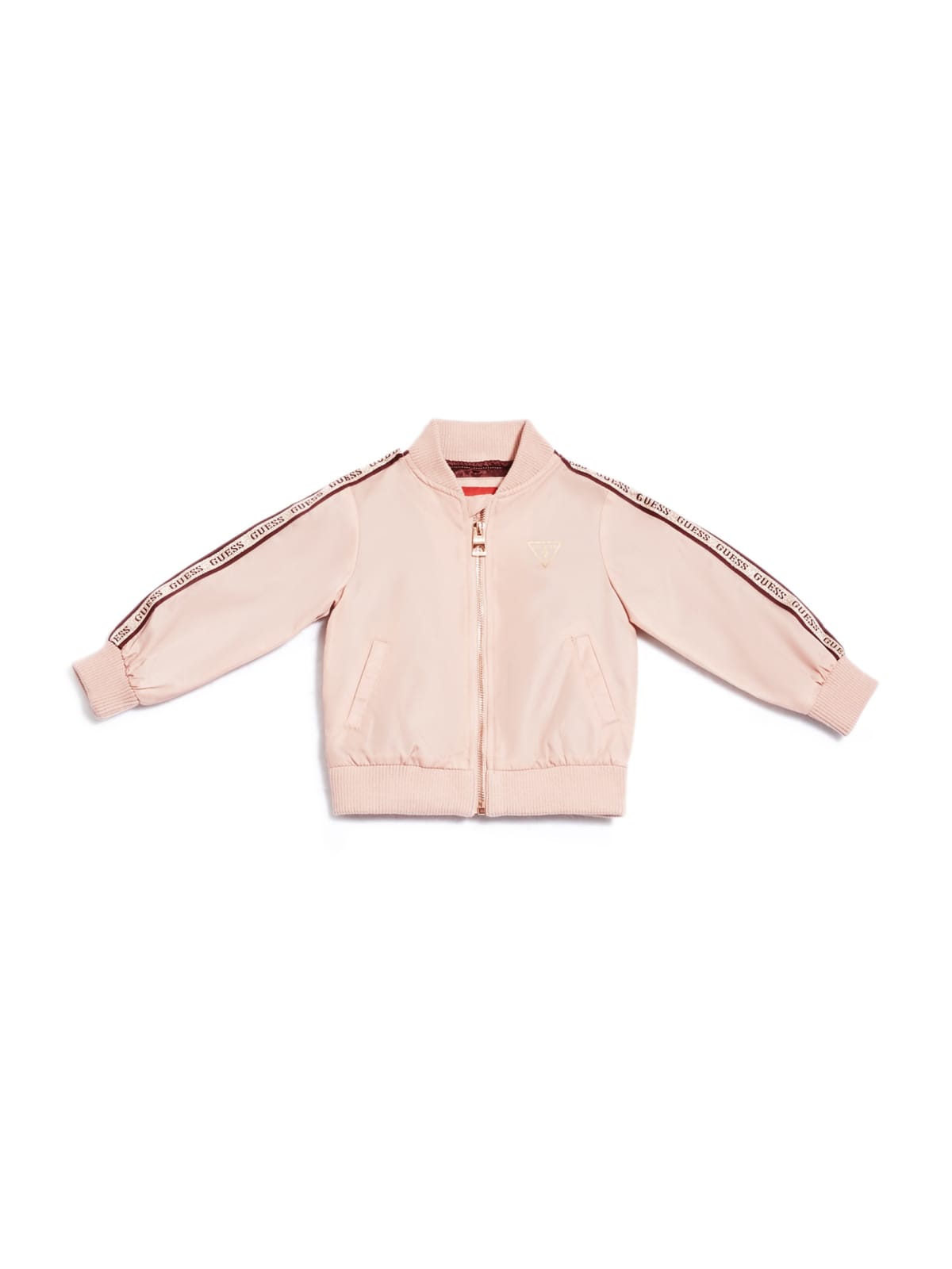 guess pink bomber jacket