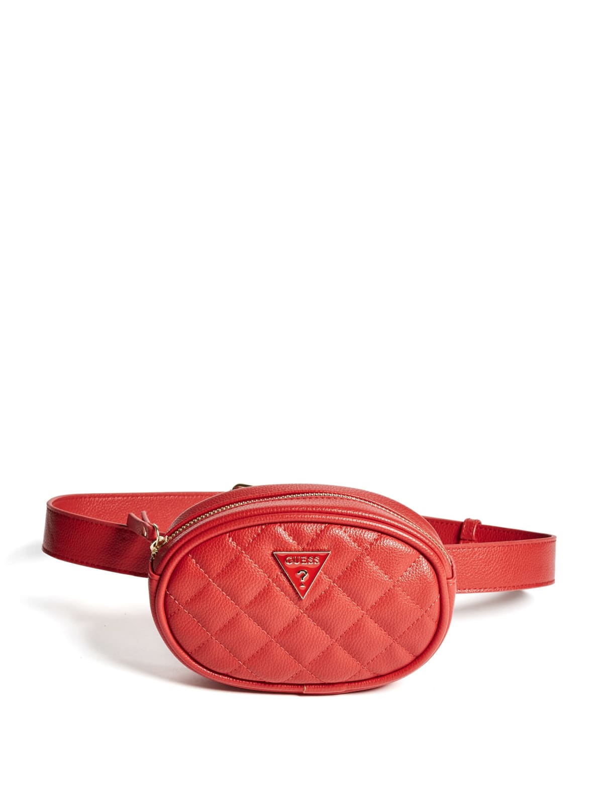 guess belt bag red