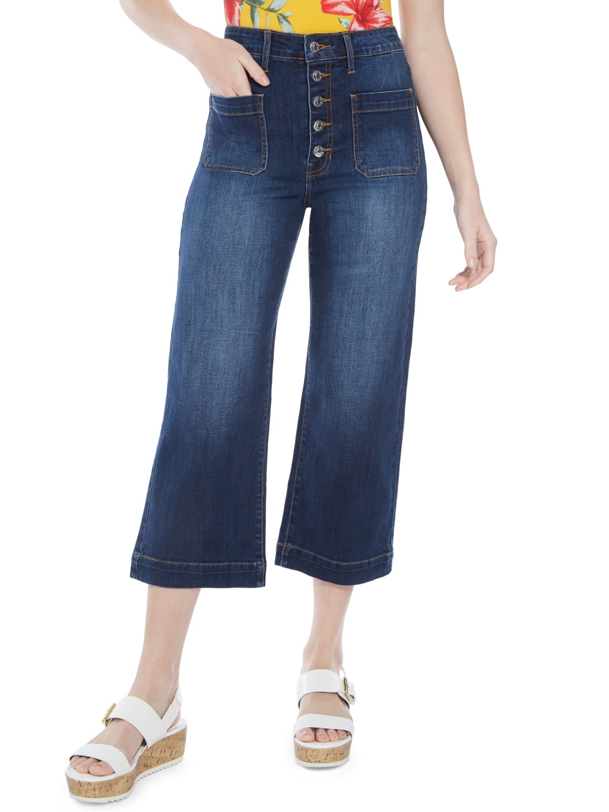 guess wide leg jeans