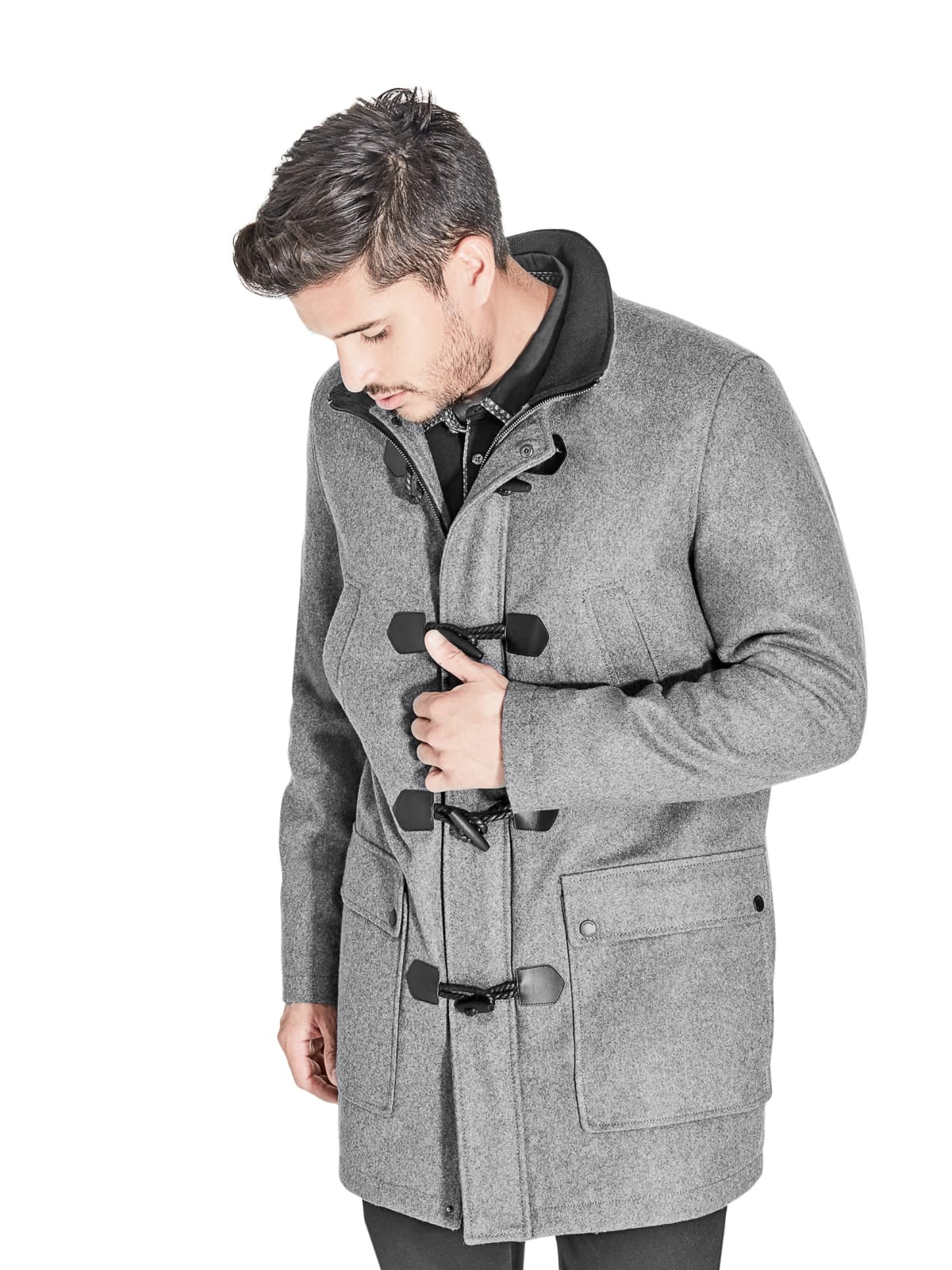 guess toggle coat