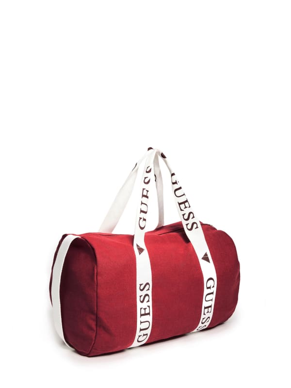 guess factory women's logo duffle bag