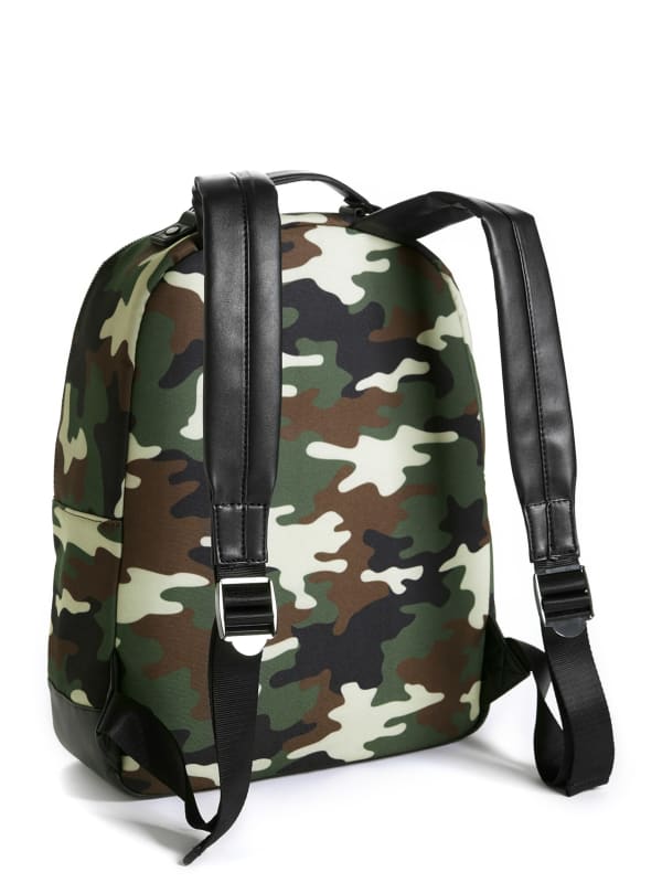 guess camo backpack