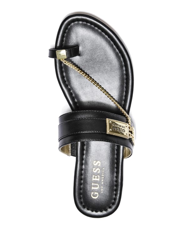 guess landen chain sandals