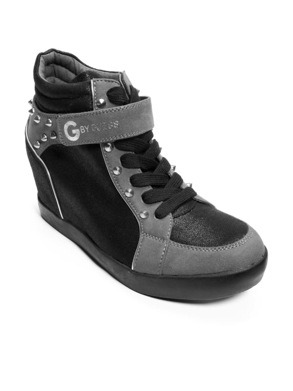 g by guess register wedge sneakers