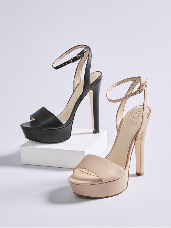 guess platform heels