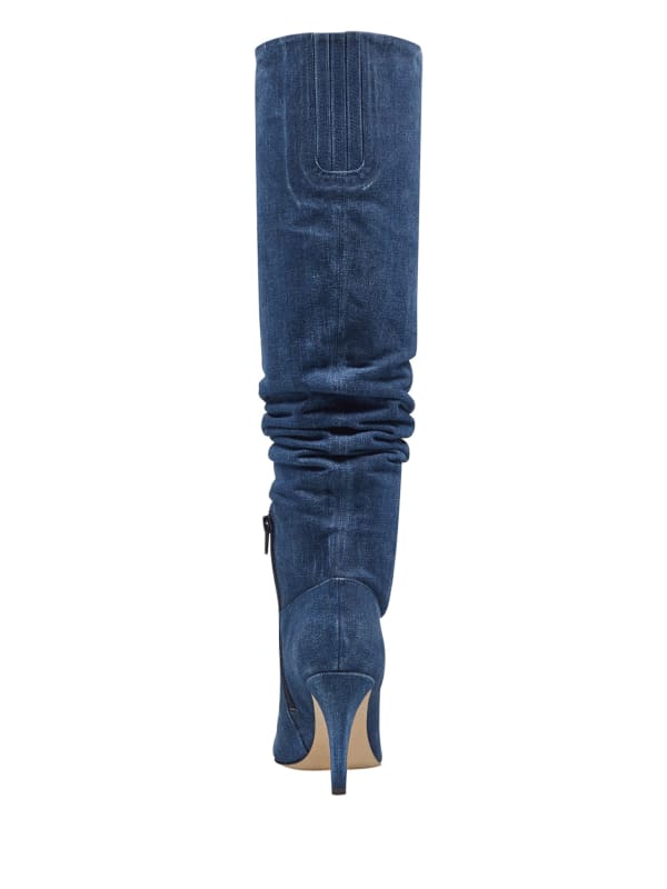 guess denim boots