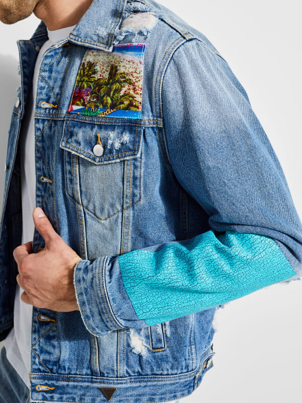 dillon patch denim jacket