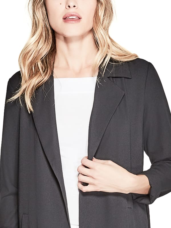 guess lightweight notch coat