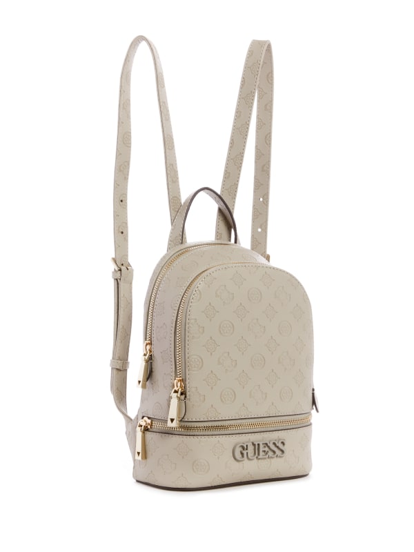 guess skye debossed logo backpack