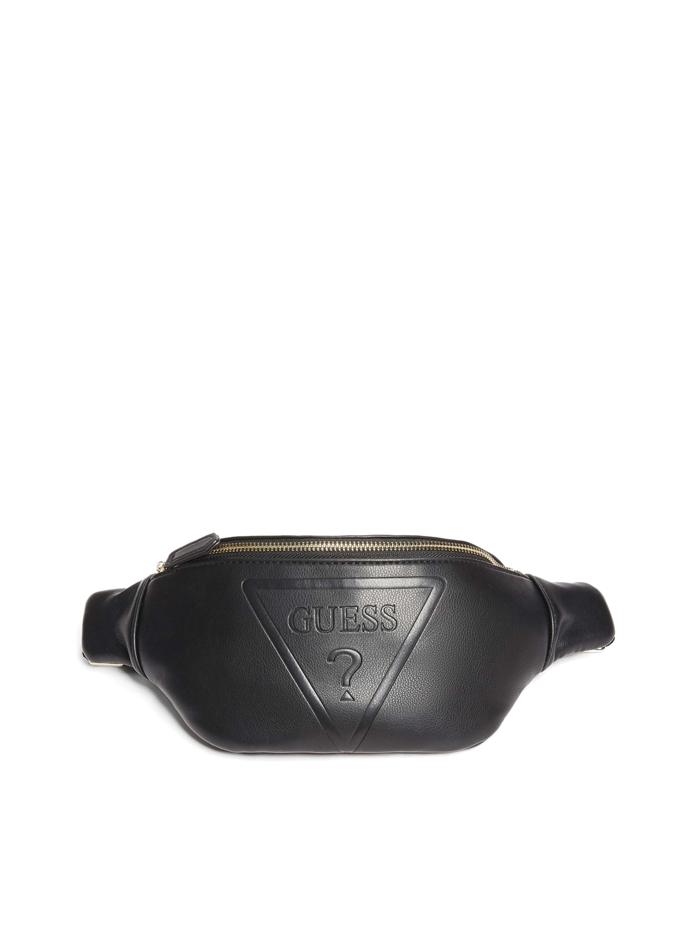 guess waist bag black