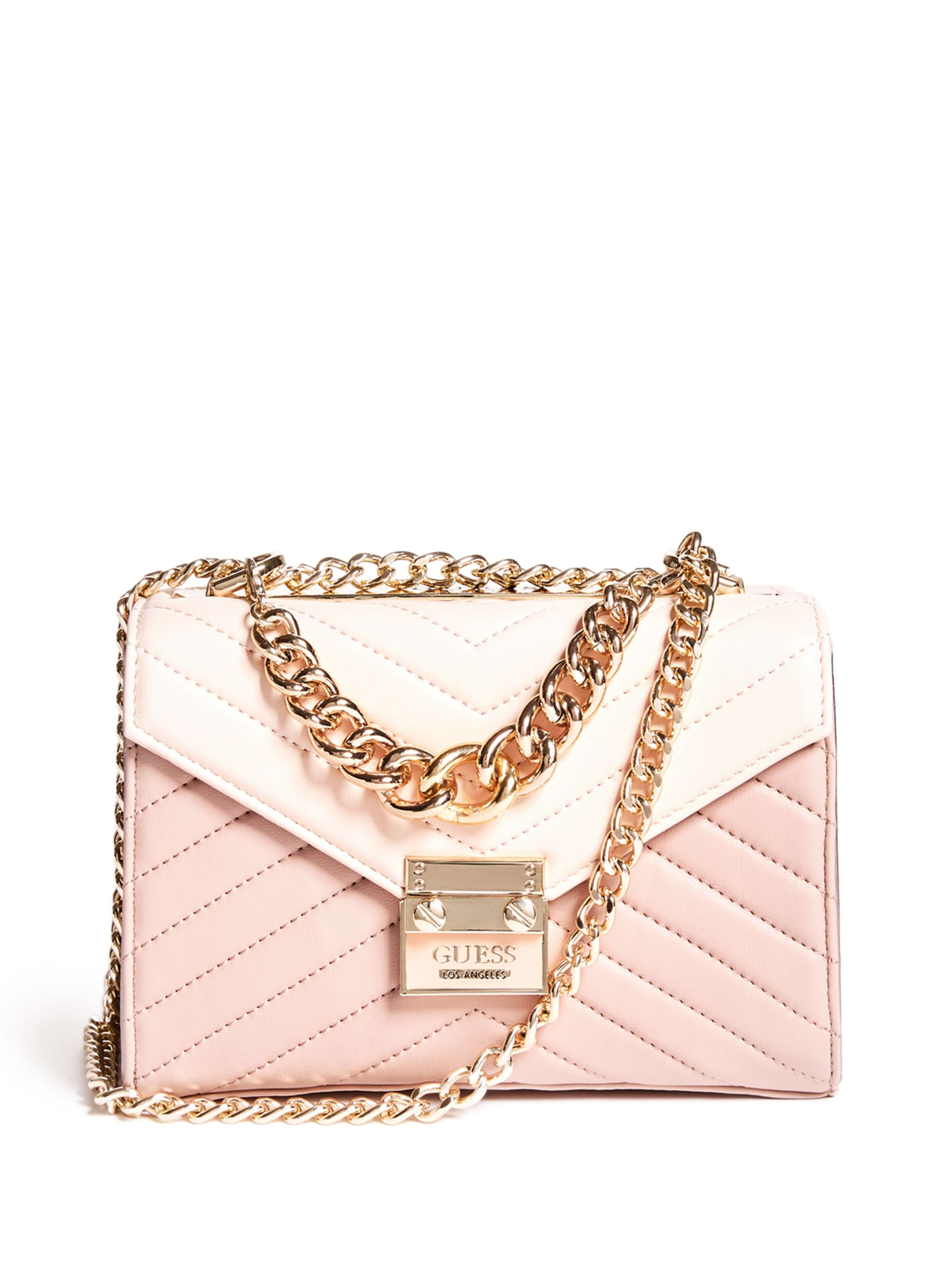 guess gold crossbody bag