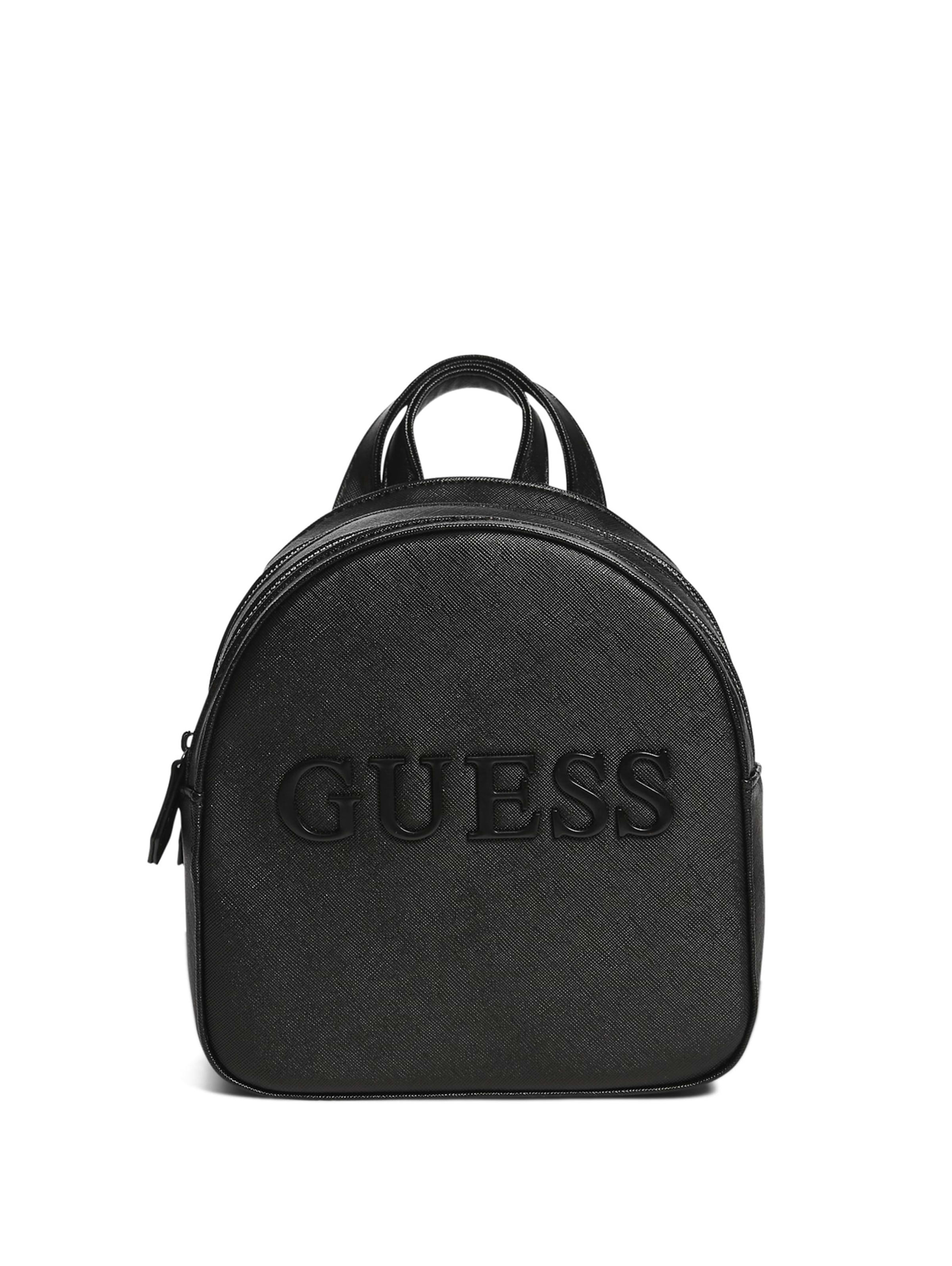 guess black mini backpack