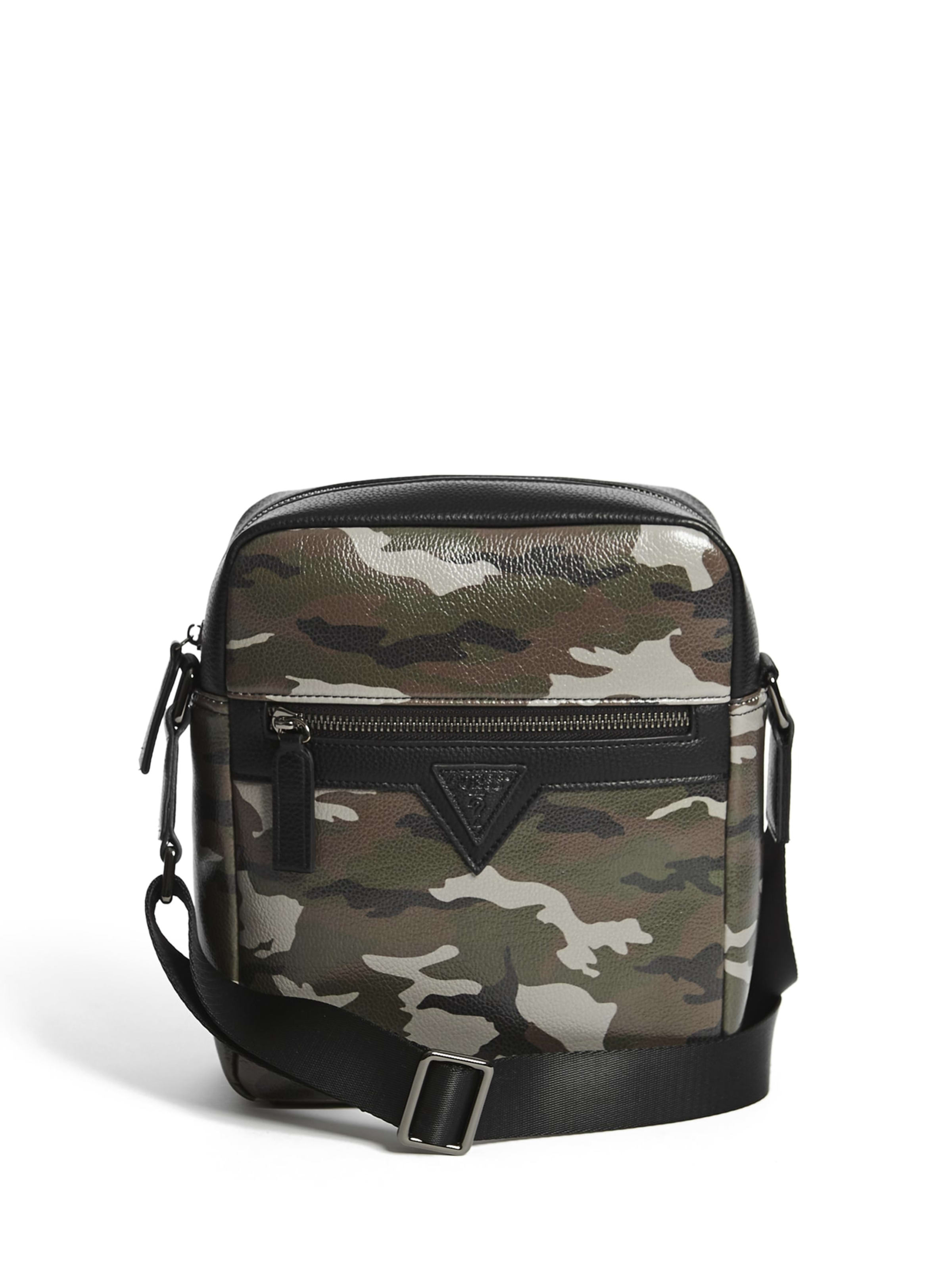 guess camo bag