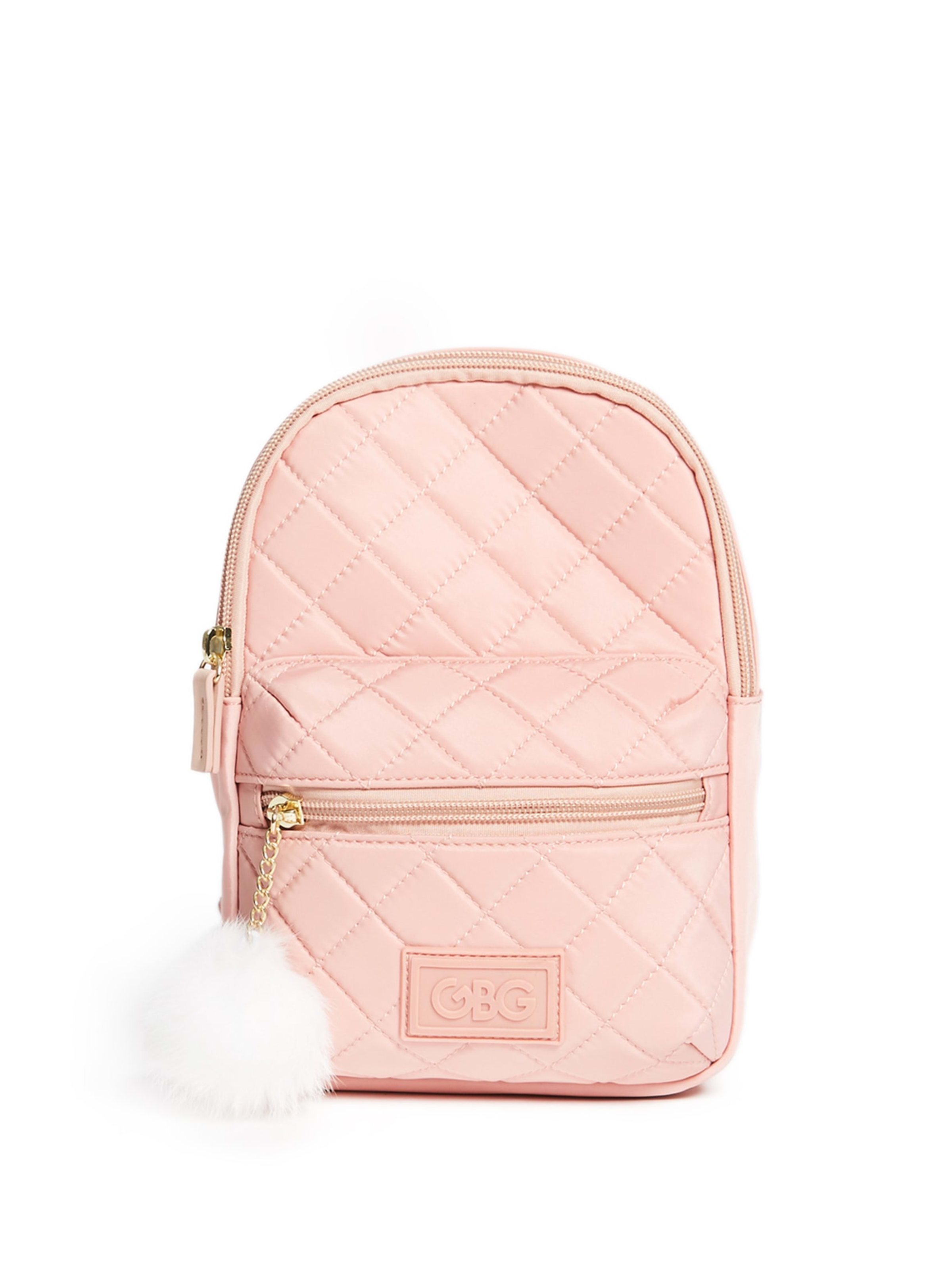 blush pink mini backpack