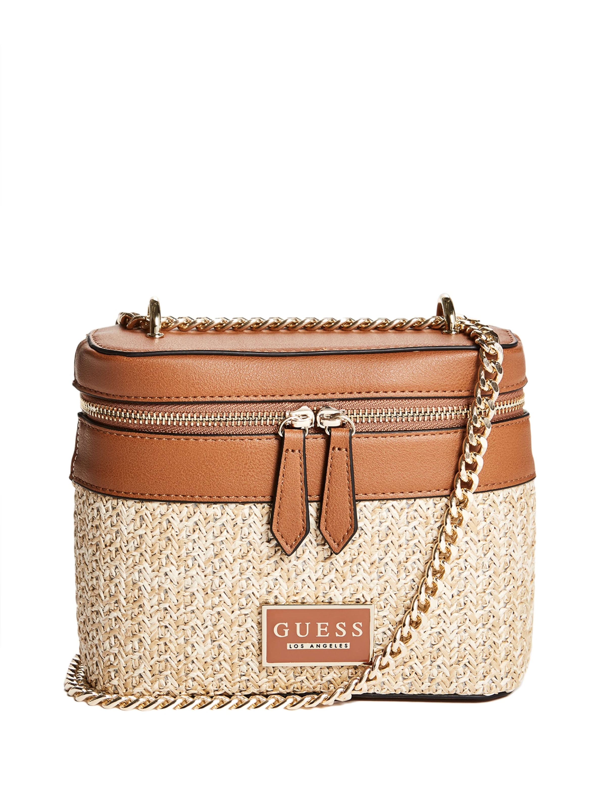 guess tan crossbody bag