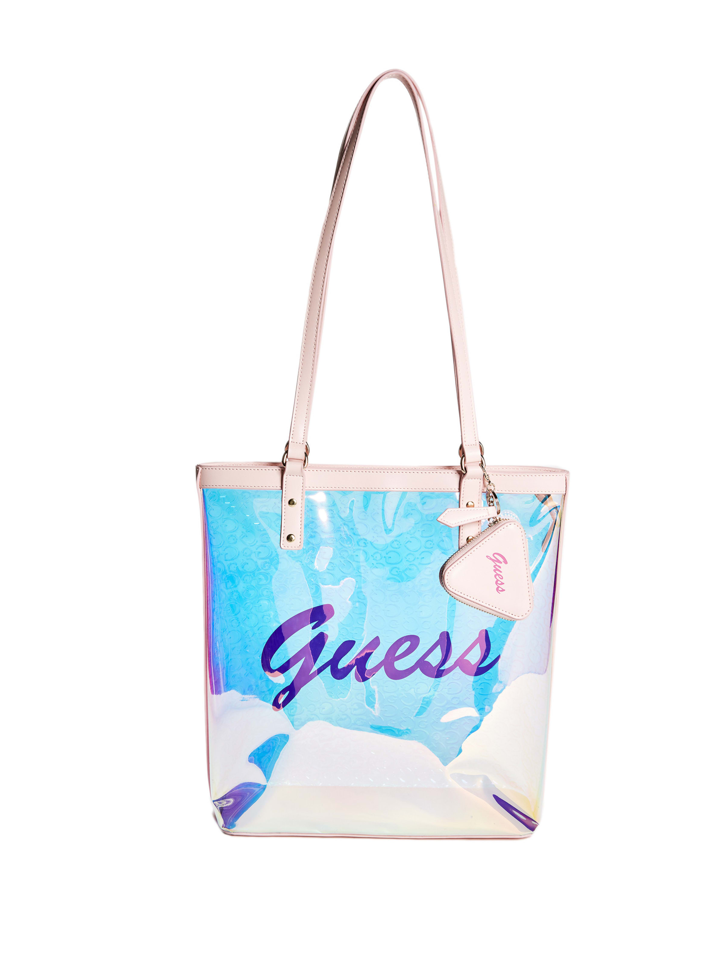 guess clear tote