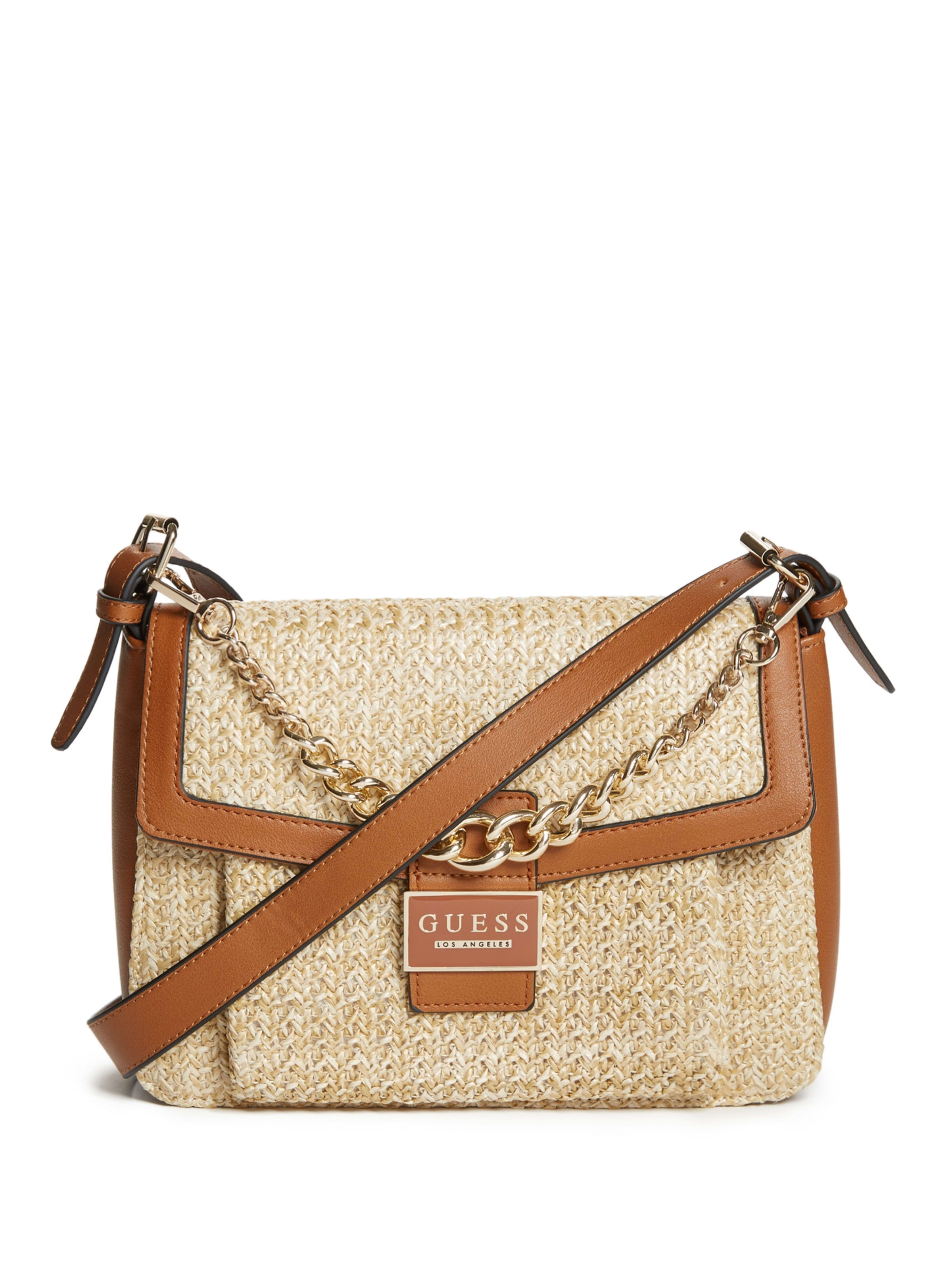 straw over the shoulder bag
