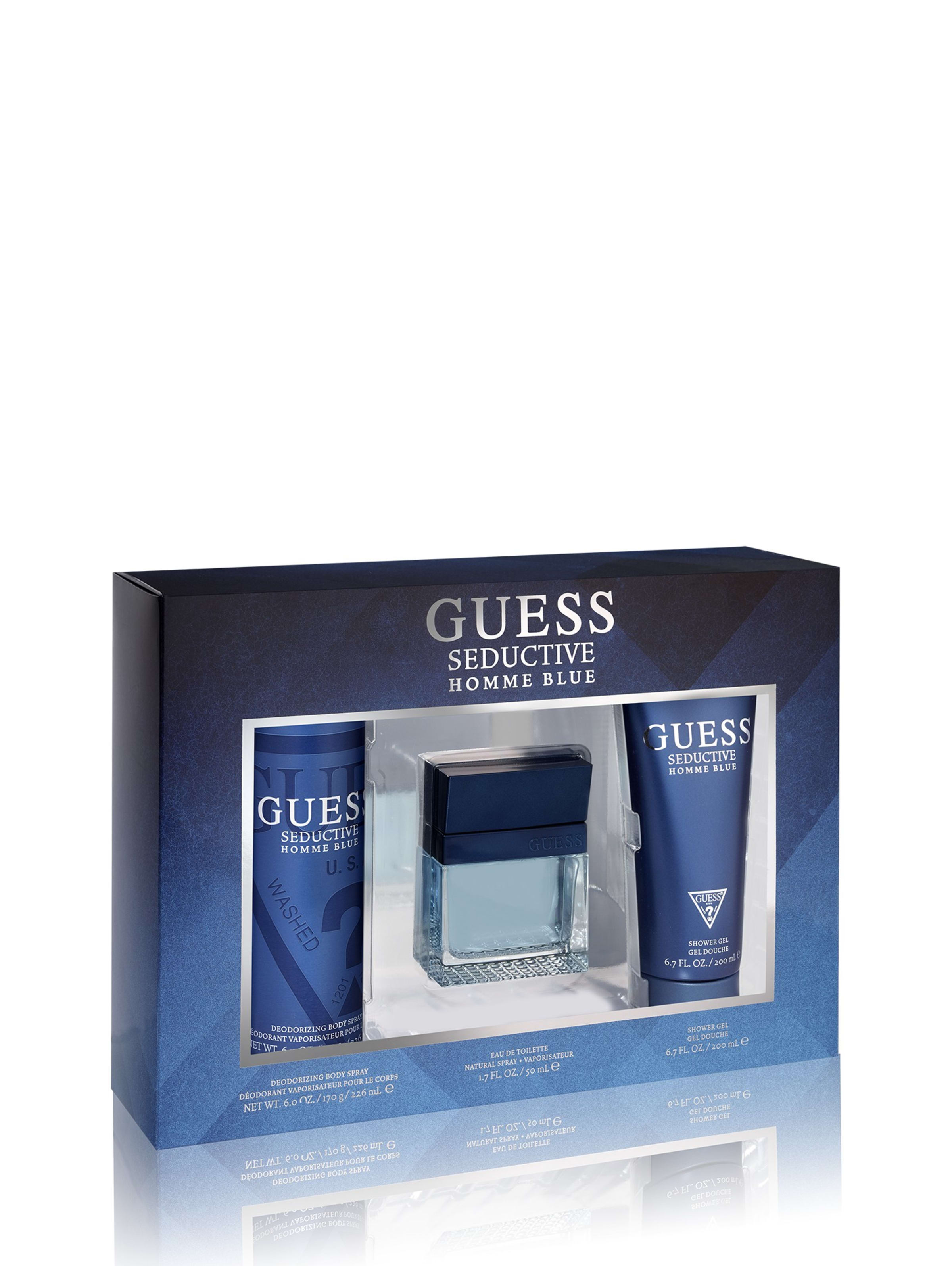 Guess Seductive Homme Blue Box Set Guess Com