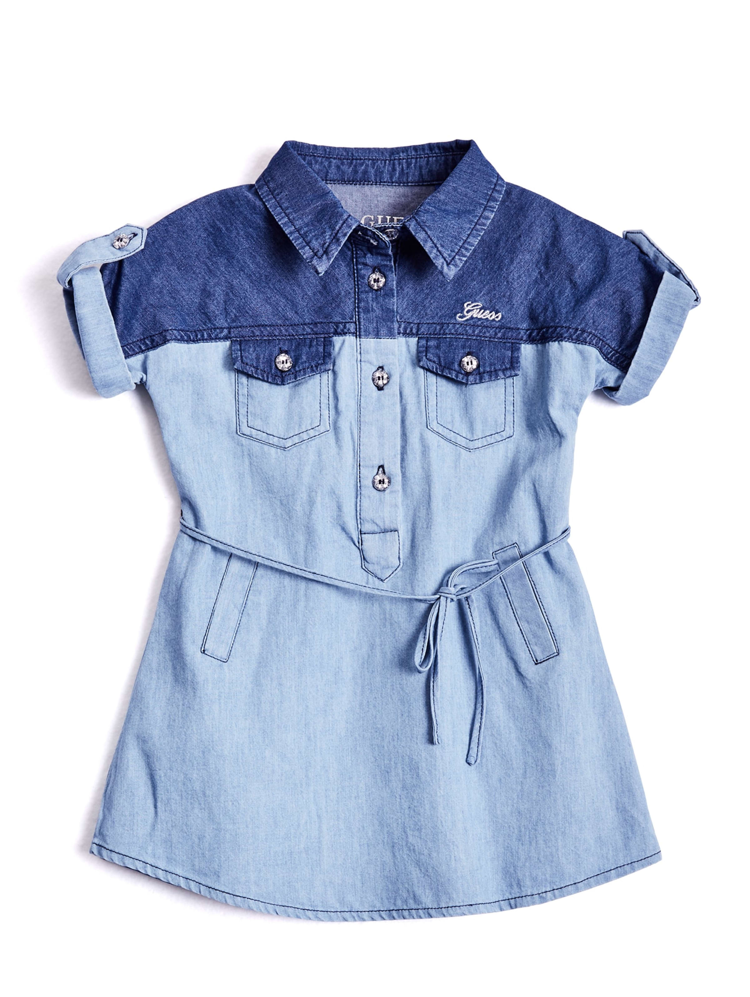 guess chambray dress