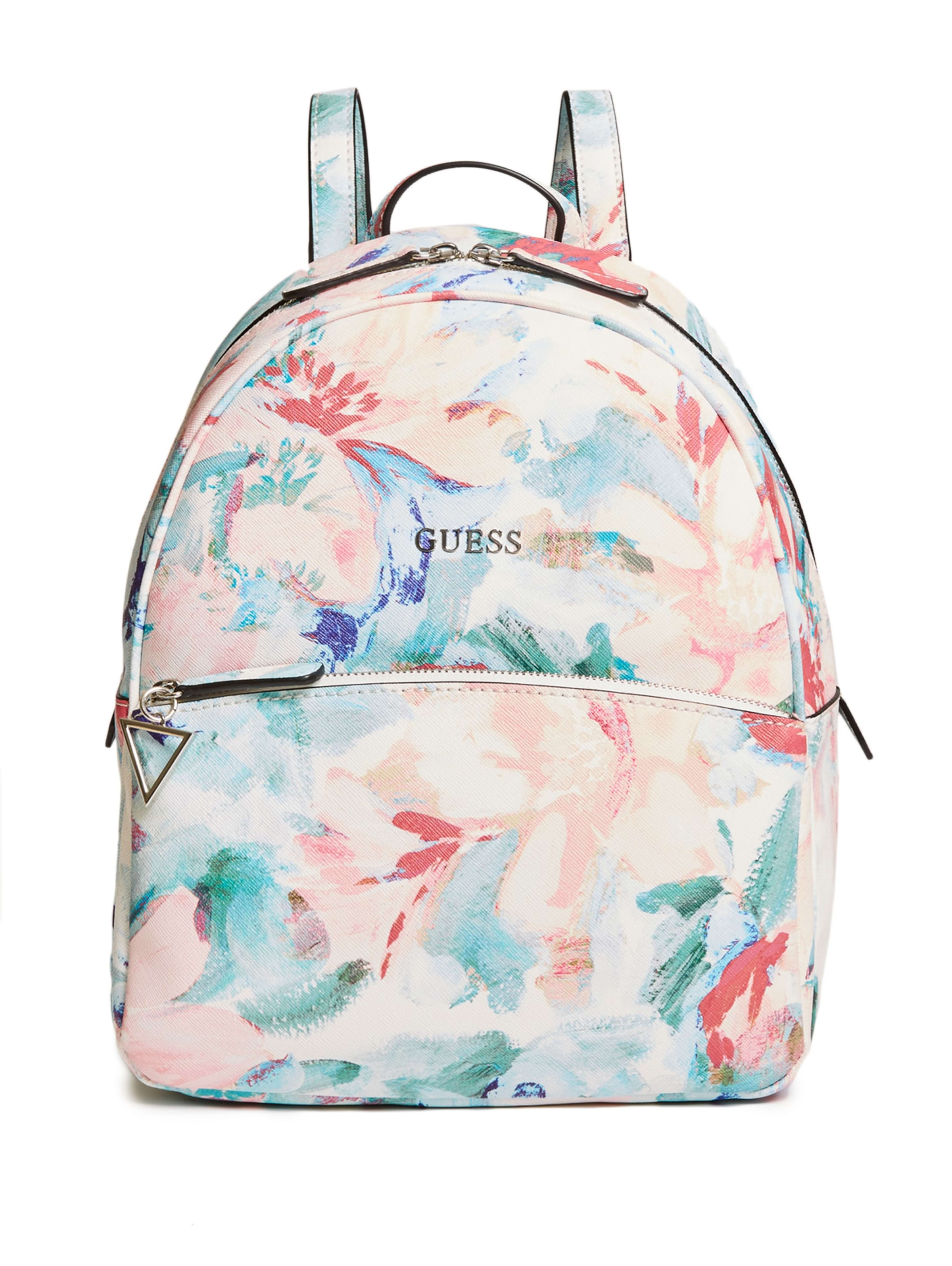 guess backpack floral