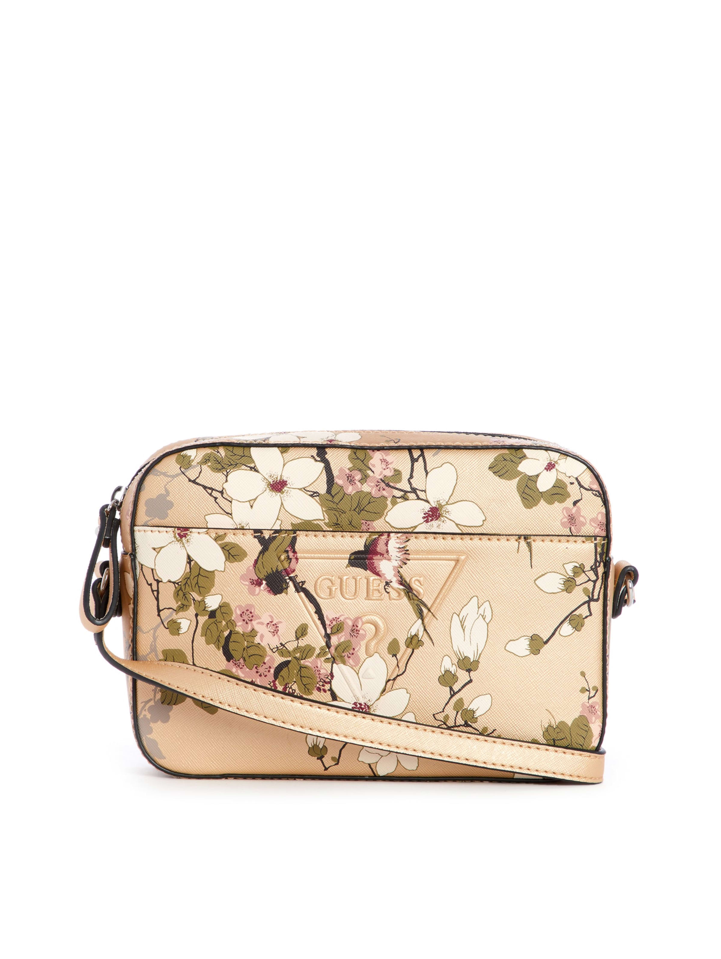 guess floral crossbody