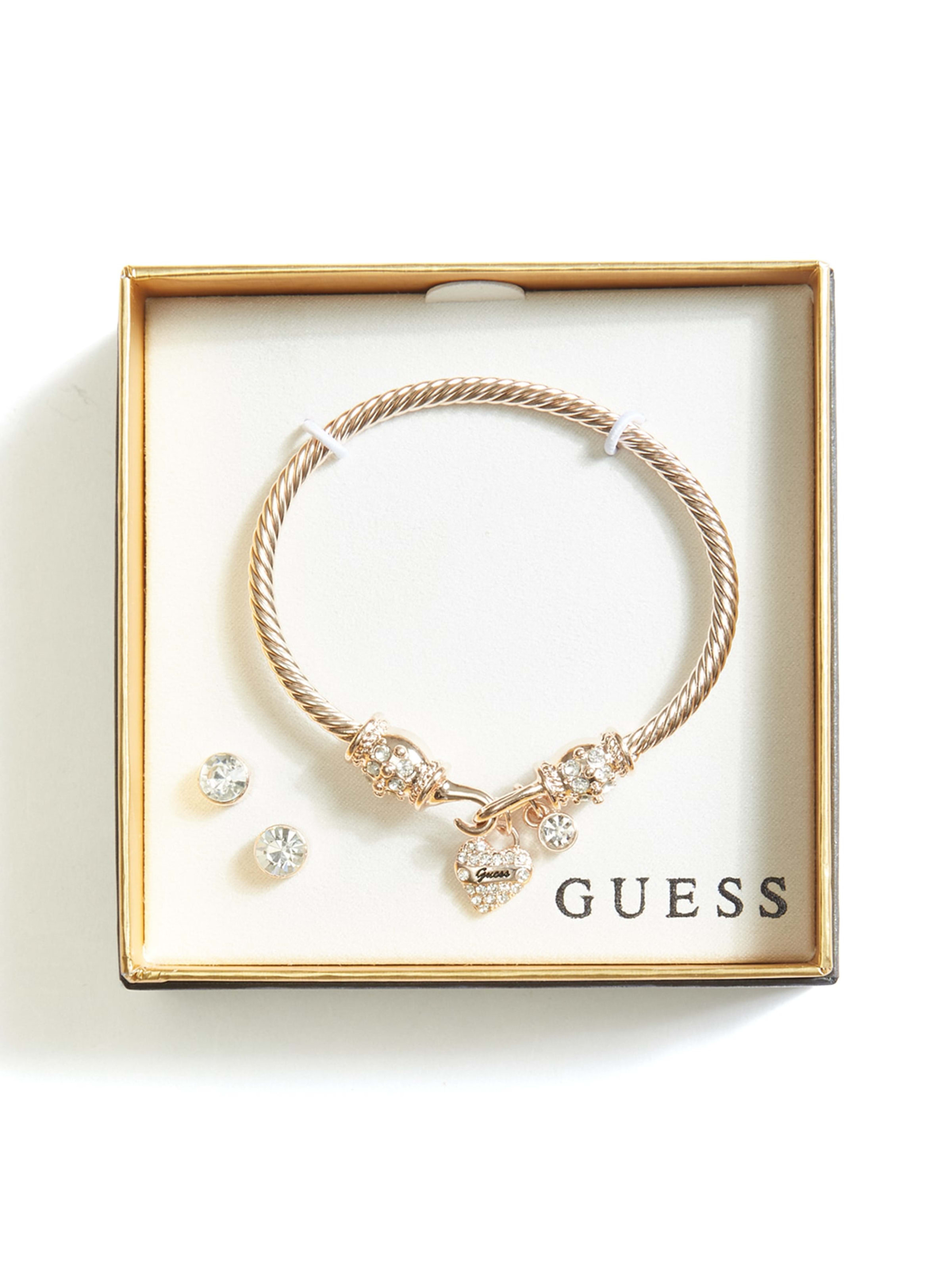 Esperto Bagno Pesca Guess Jewellery Box Set Discesa Improvvisa Tariffa Pelliccia