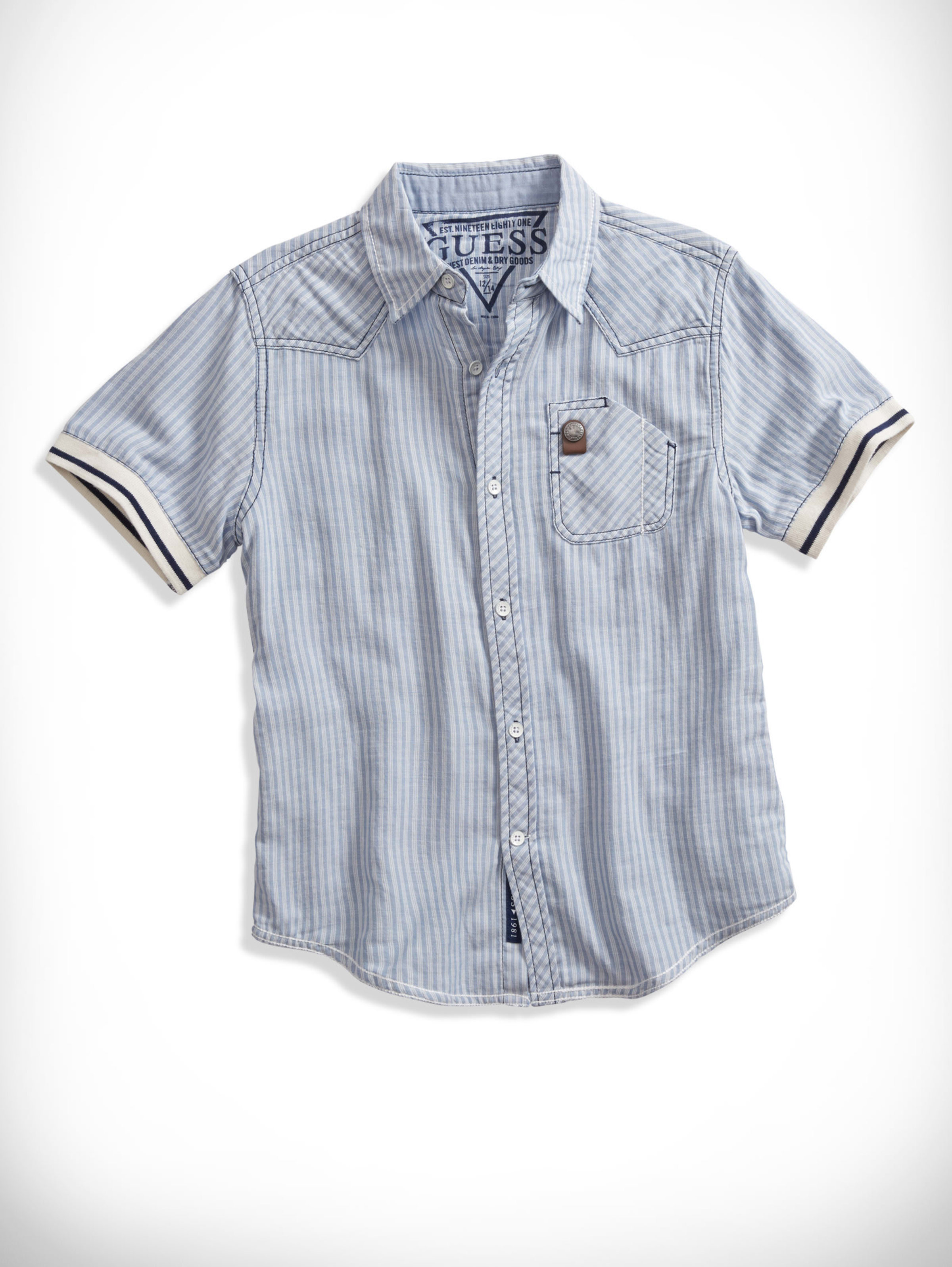Big Boy Miller Striped Shirt 8 20 Guess Com