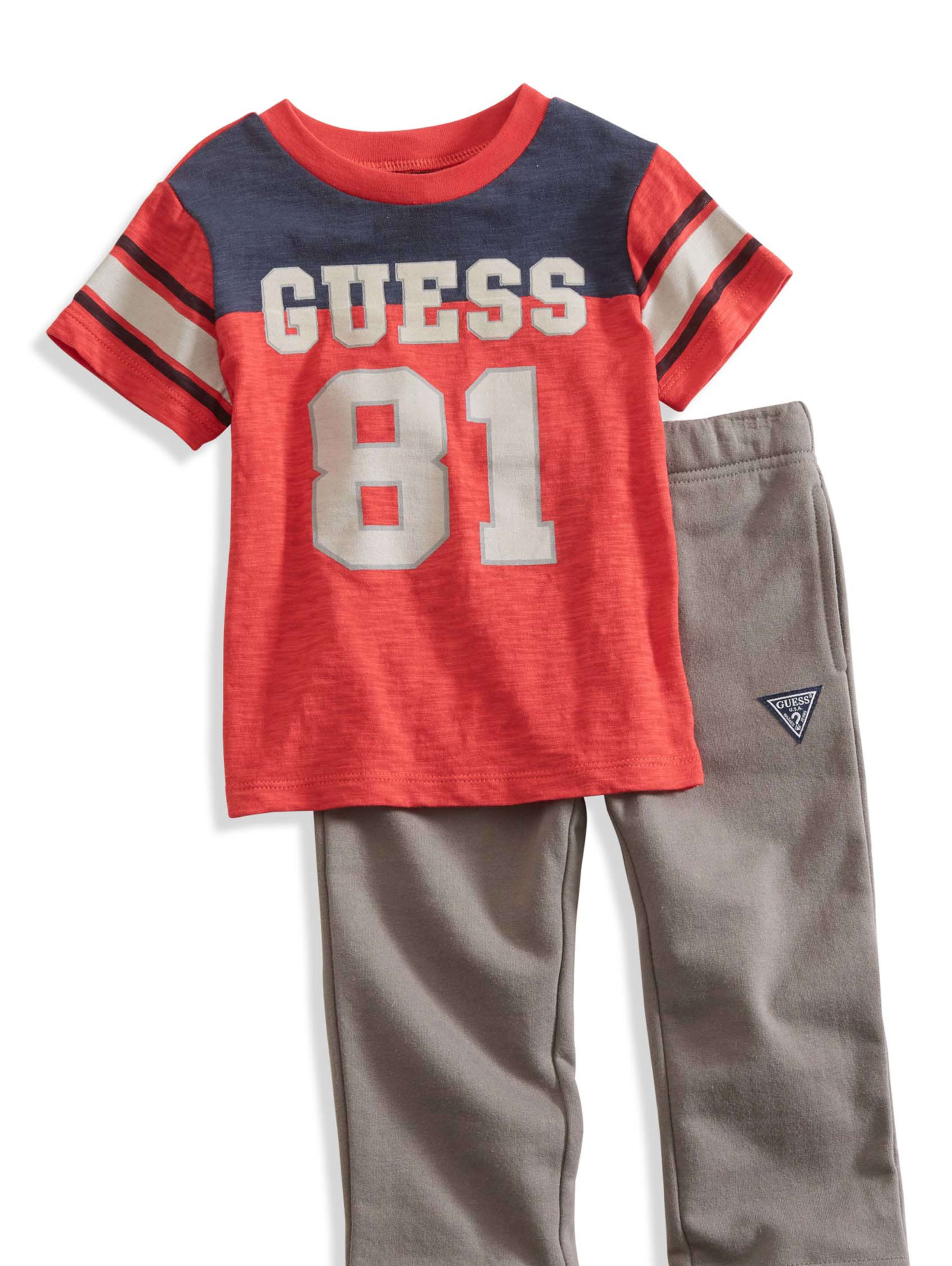 toddler boy red sweatpants