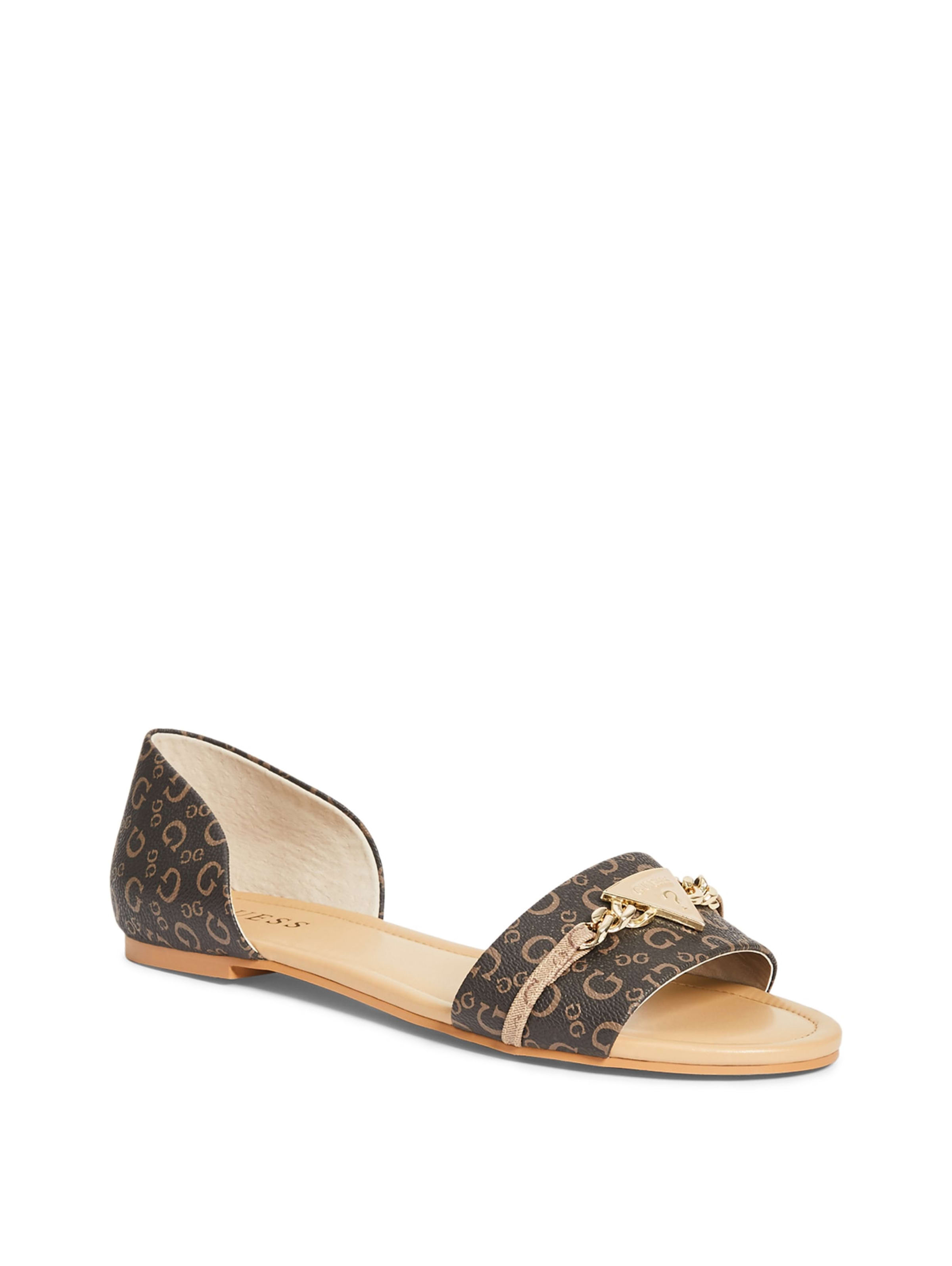guess flat sandals