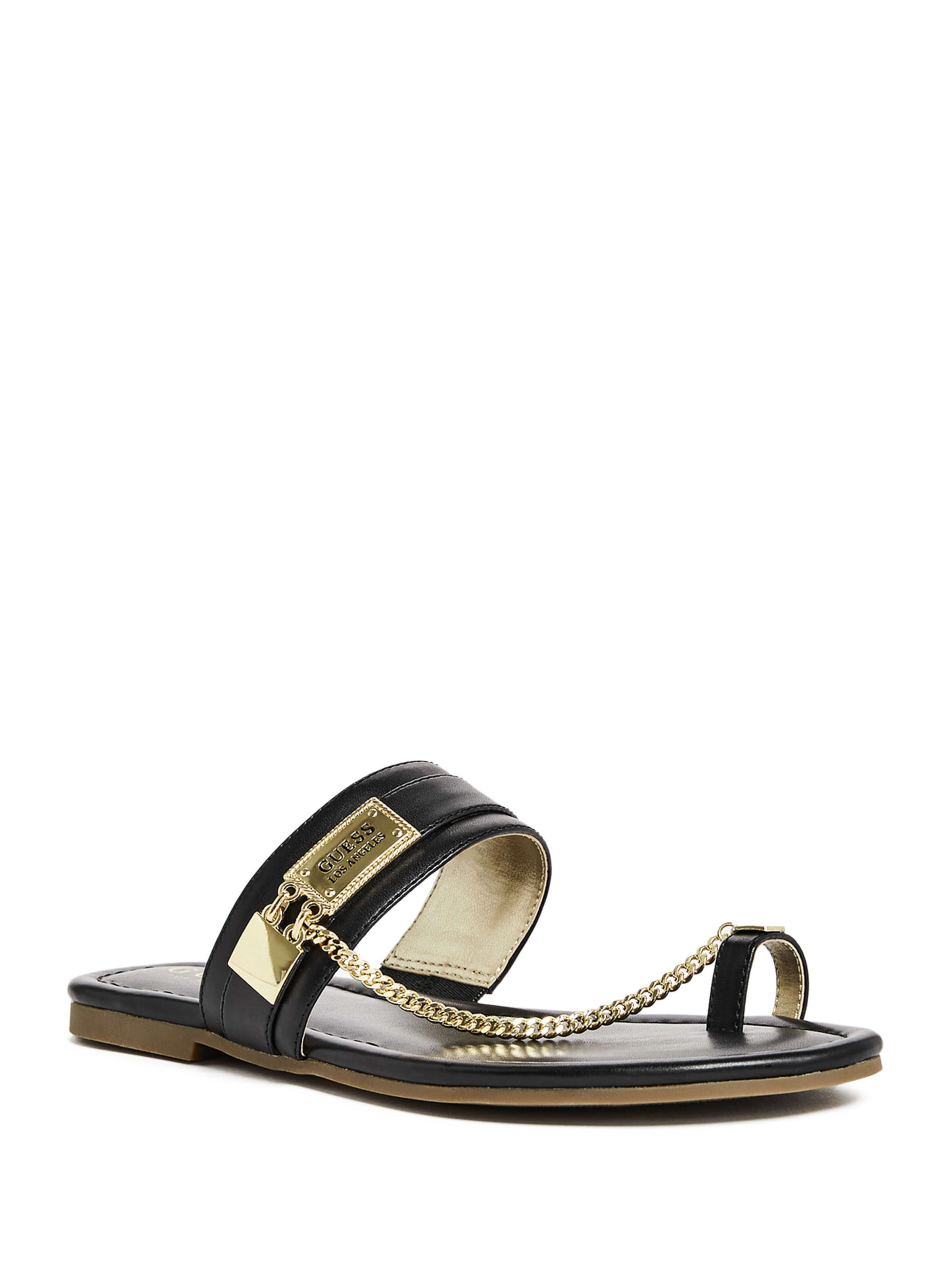 guess sandals with chain
