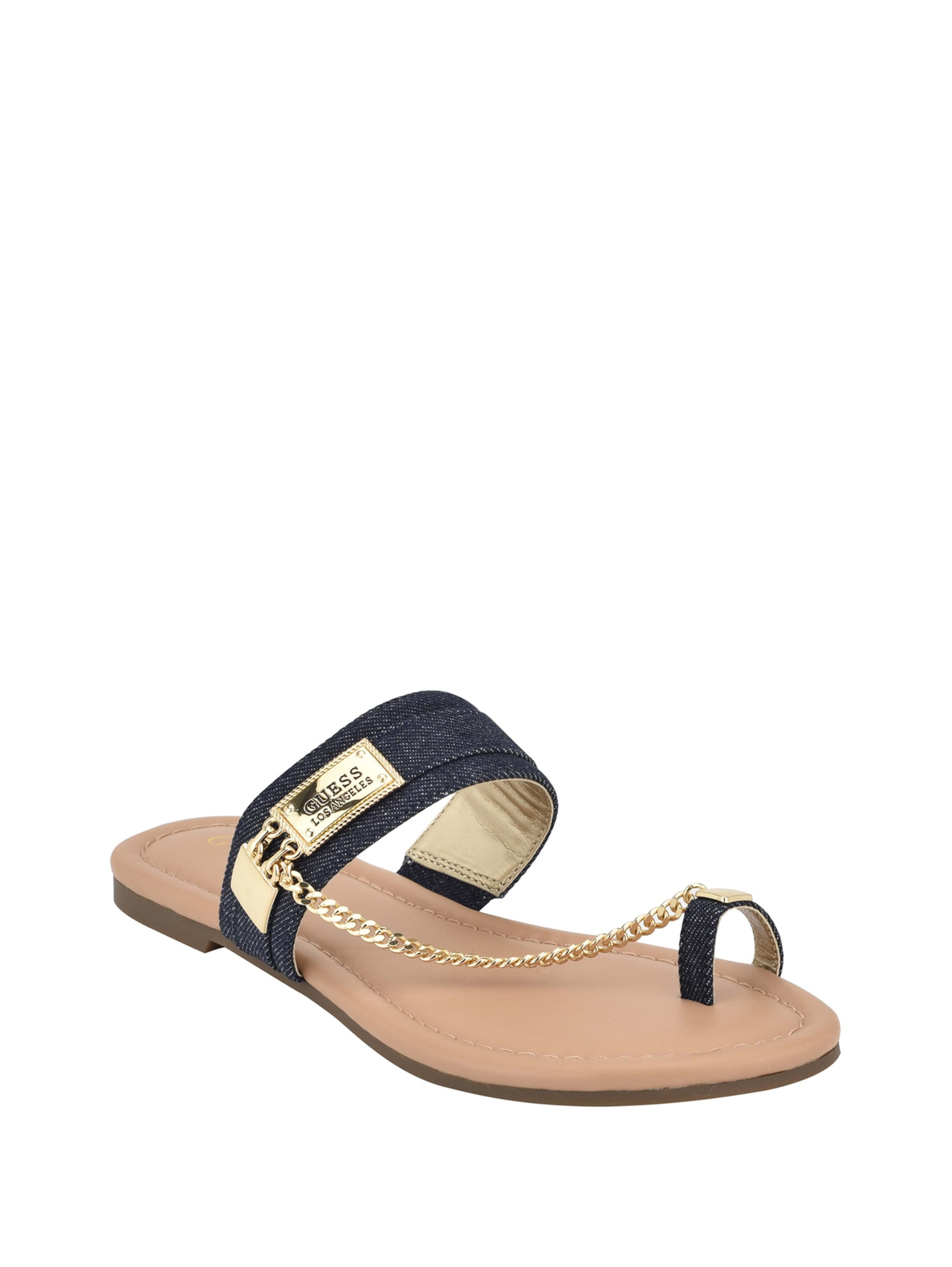 guess sandals with chain