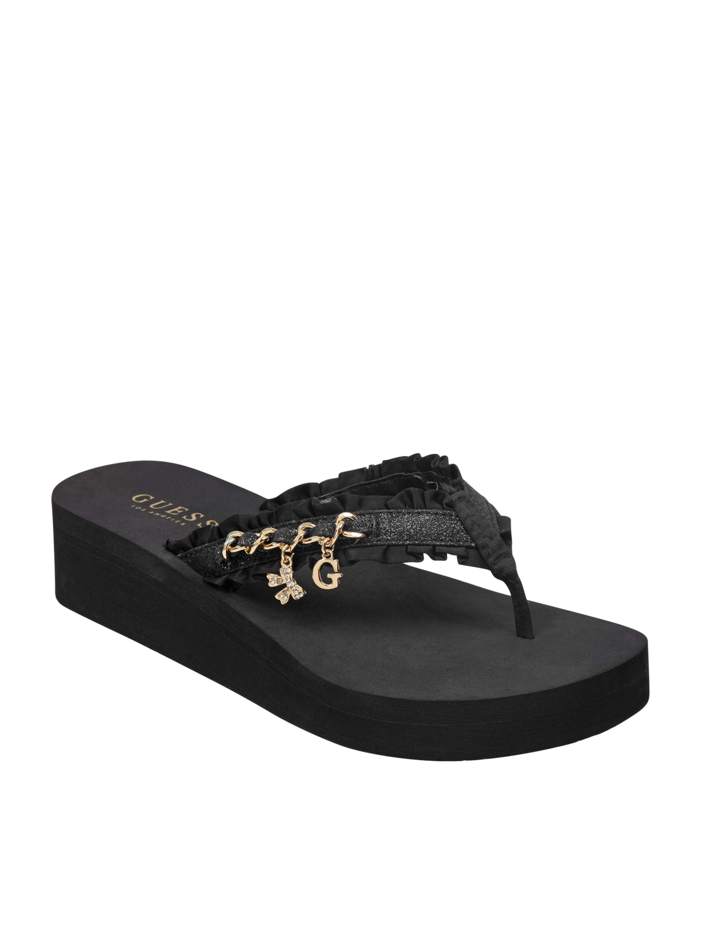 guess wedge thongs
