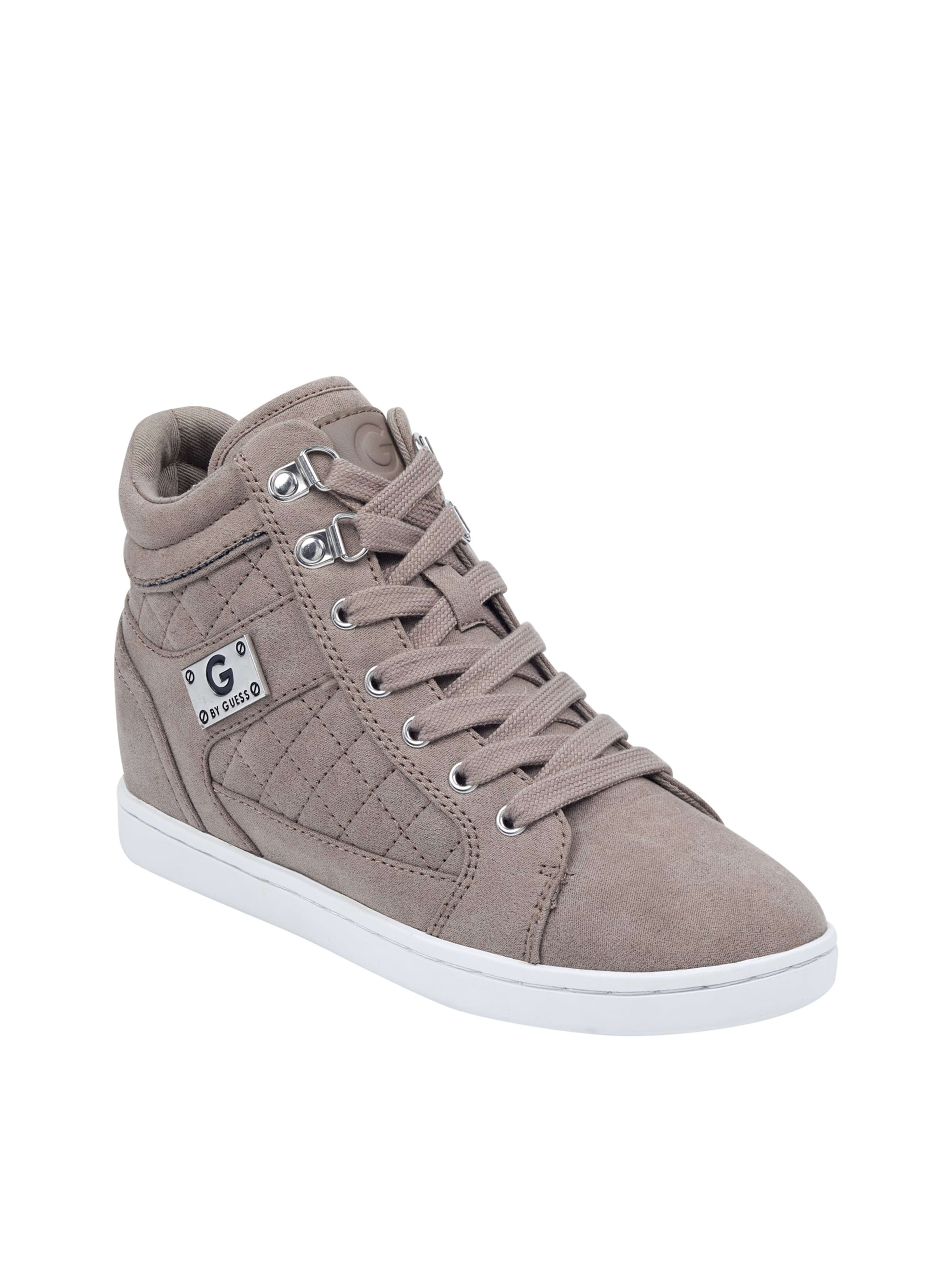 guess register wedge sneakers
