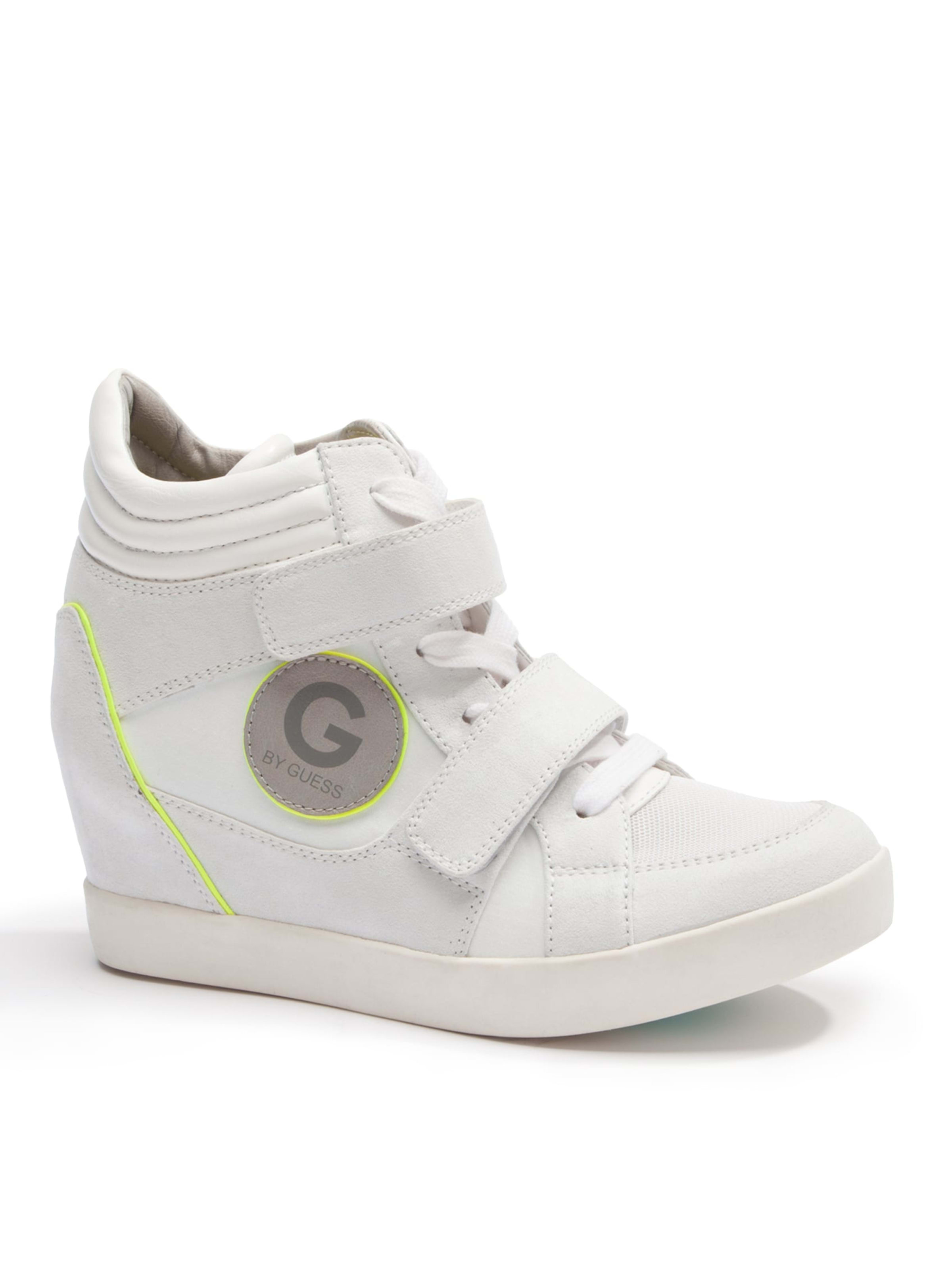 g by guess register wedge sneakers