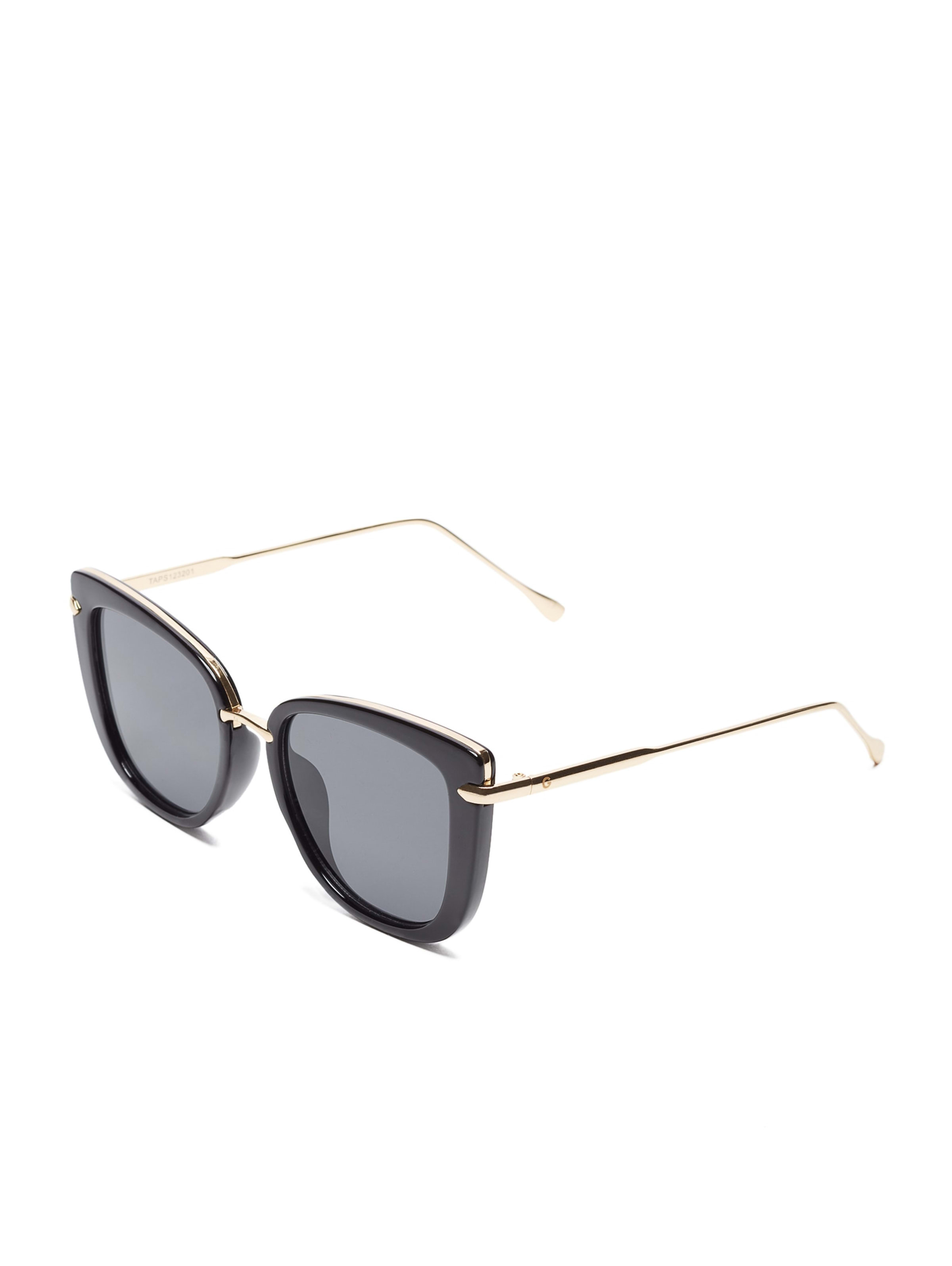 Metal Trim Cat Eye Sunglasses Gbyguess Com