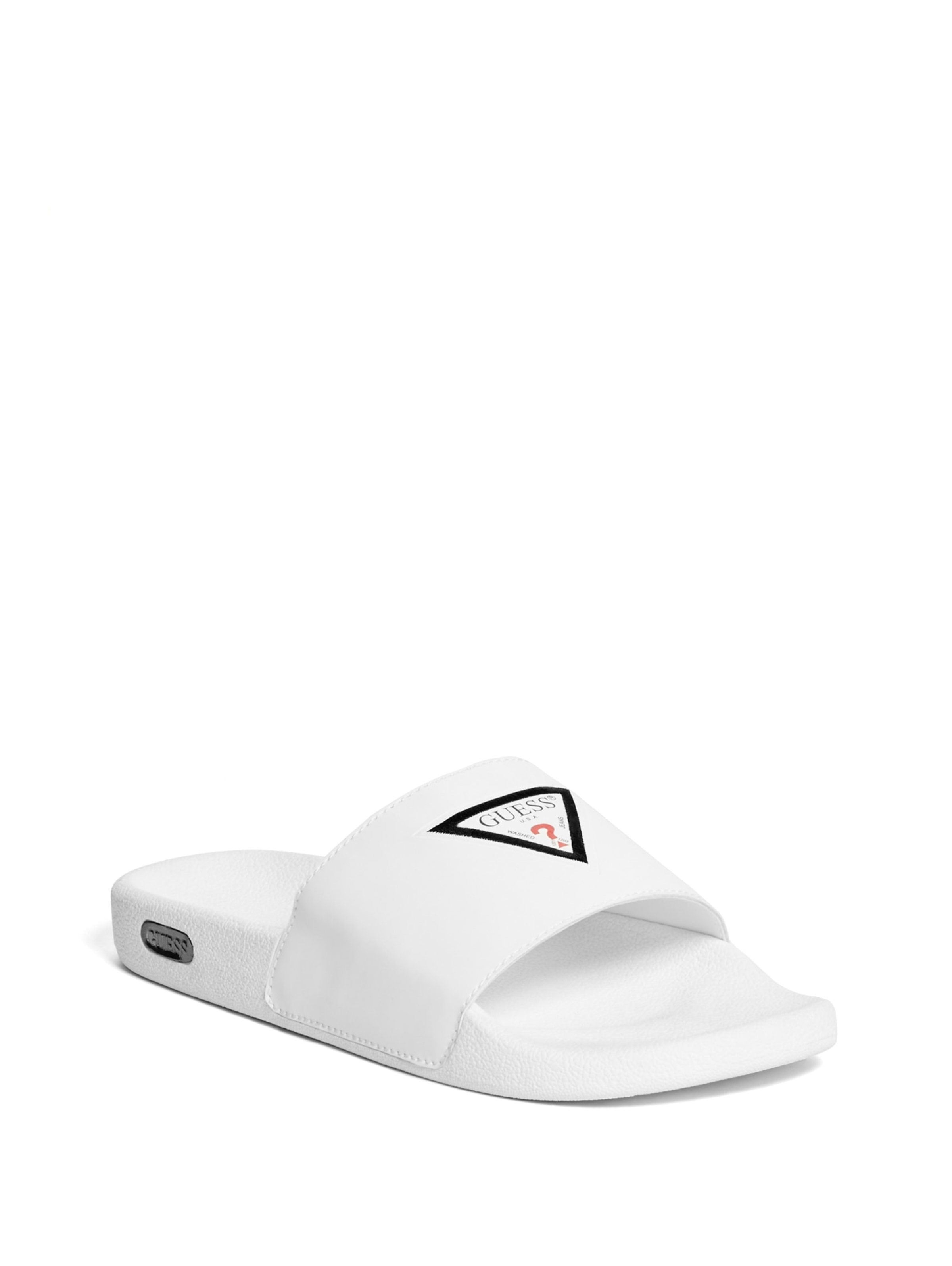 guess slip on sandals