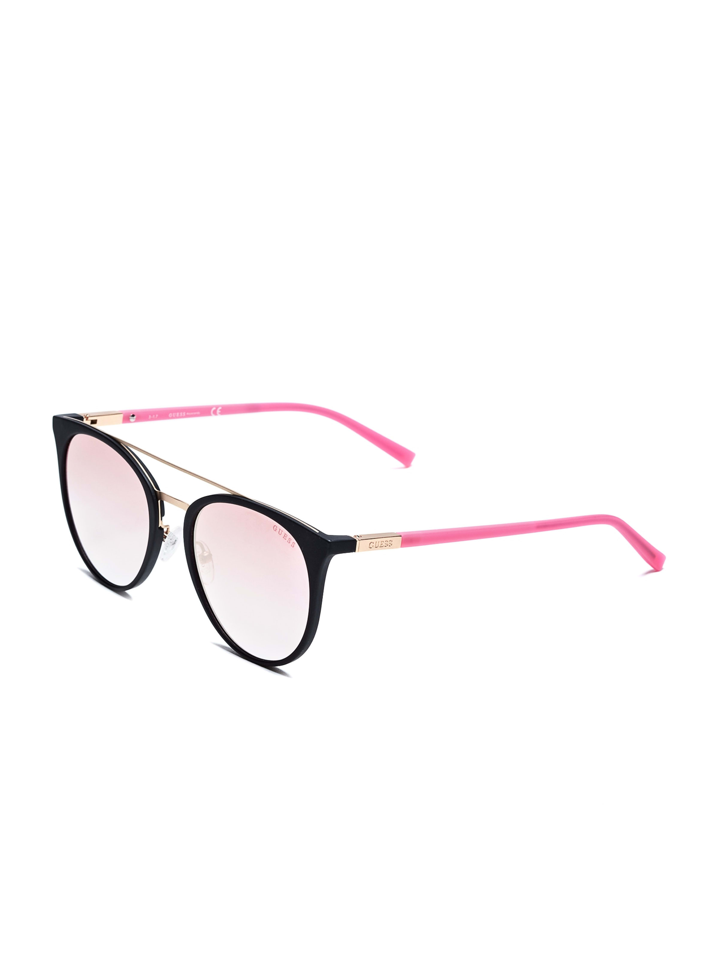 Eye Candy Round Top-Bar Sunglasses | GUESS.com