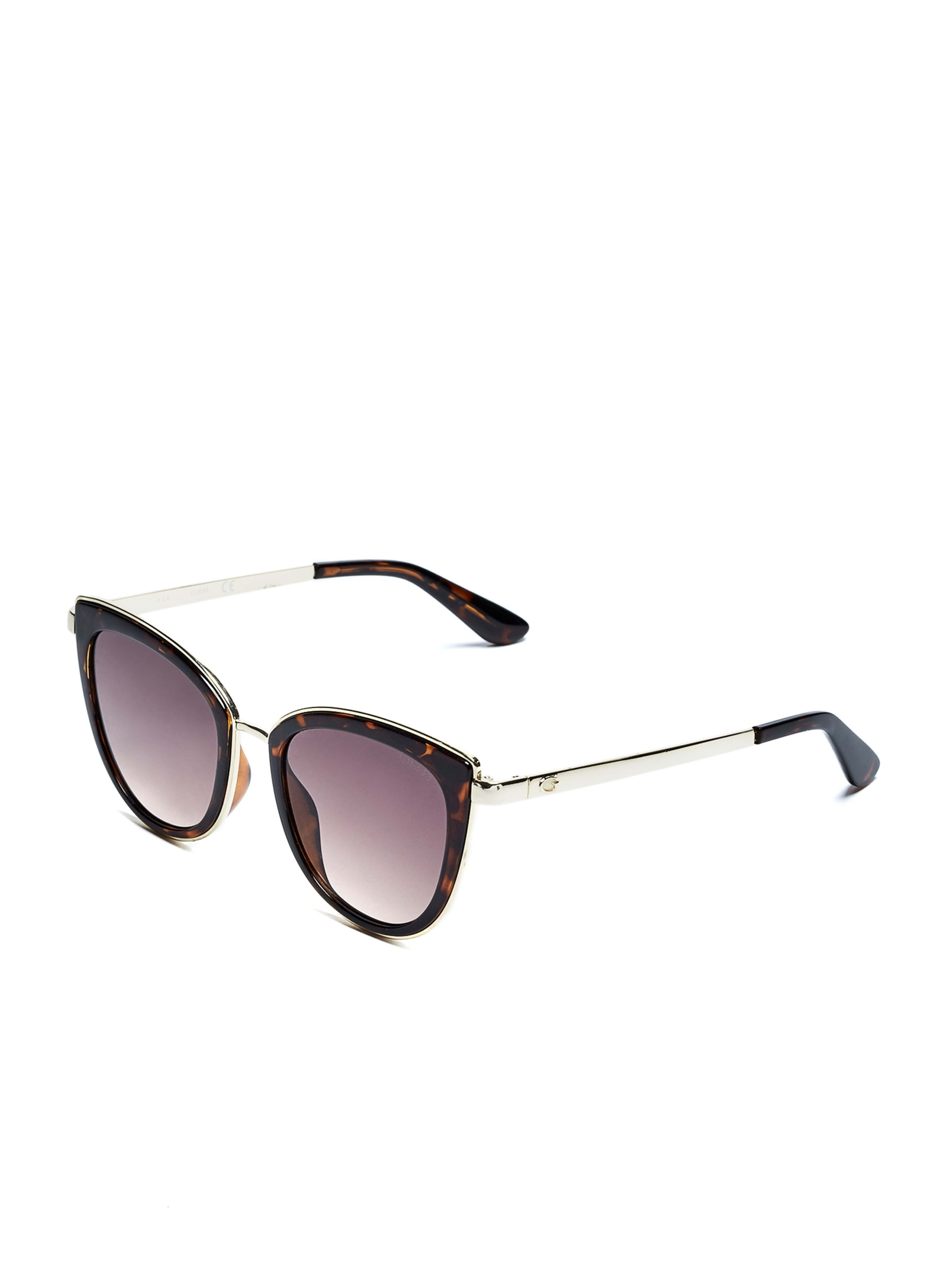 Glam Cat Eye Sunglasses Guess Com