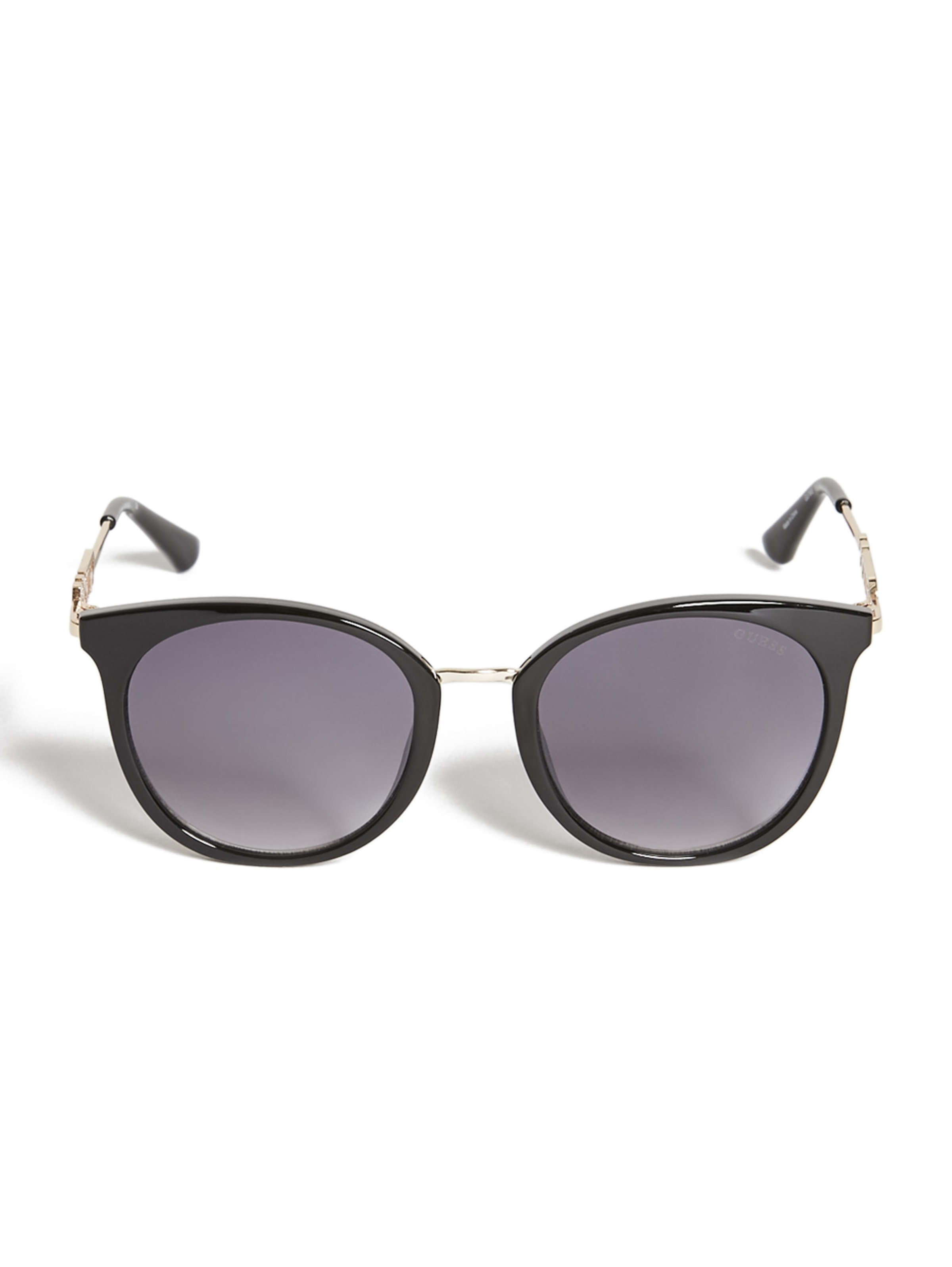 Zora Round Cat Eye Sunglasses Guess Com