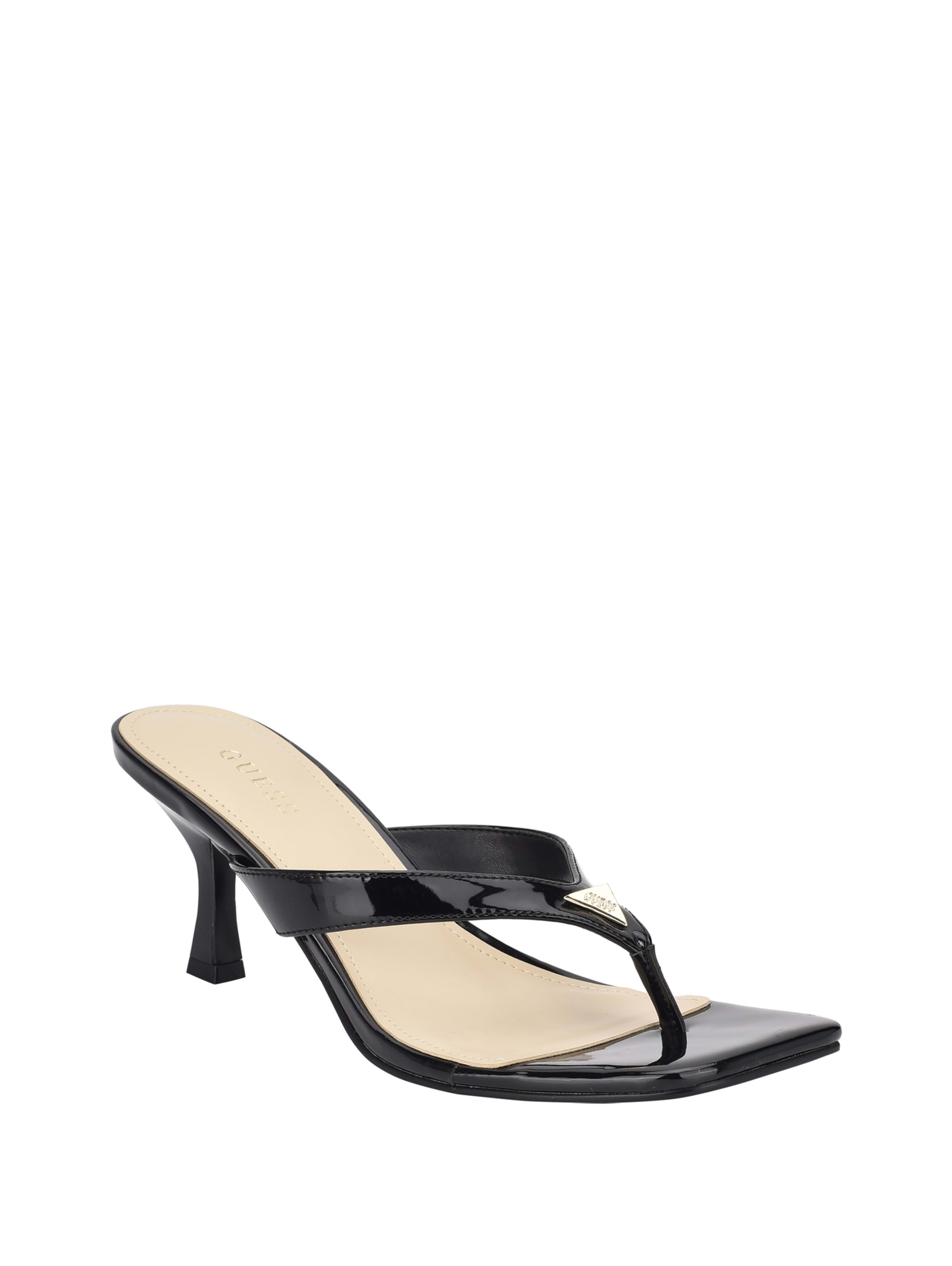 Amzie Thong Kitten Heels Guess Com