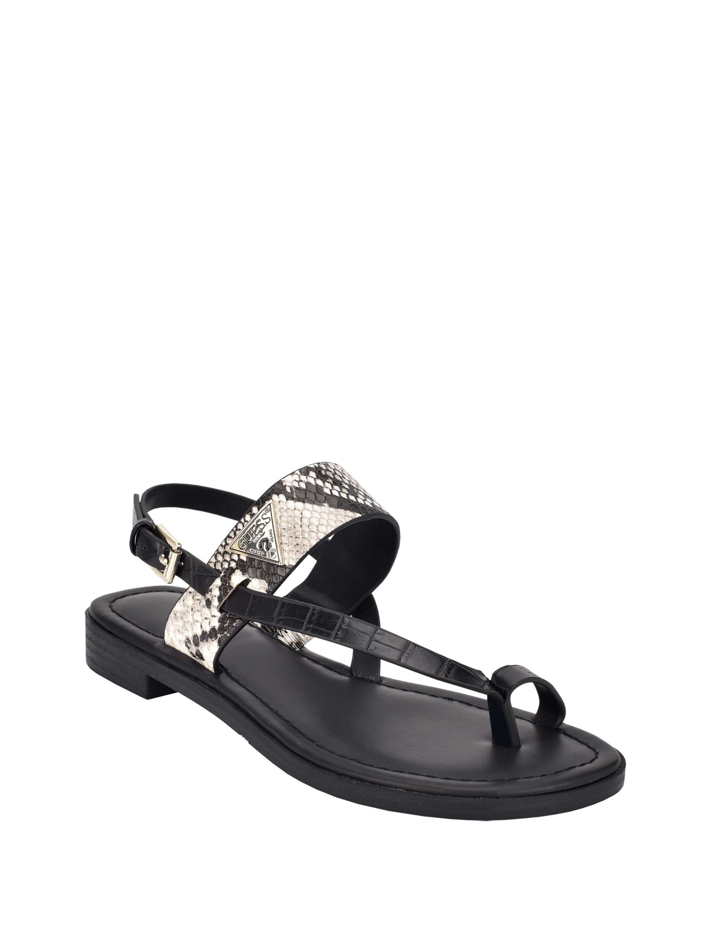 guess toe ring sandals
