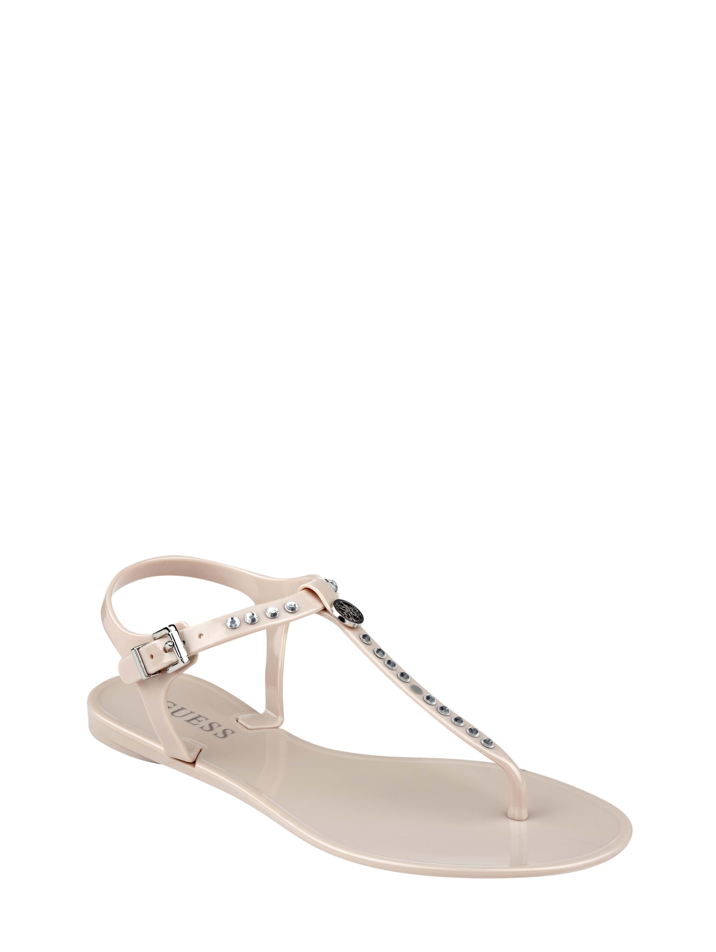guess jelly sandals