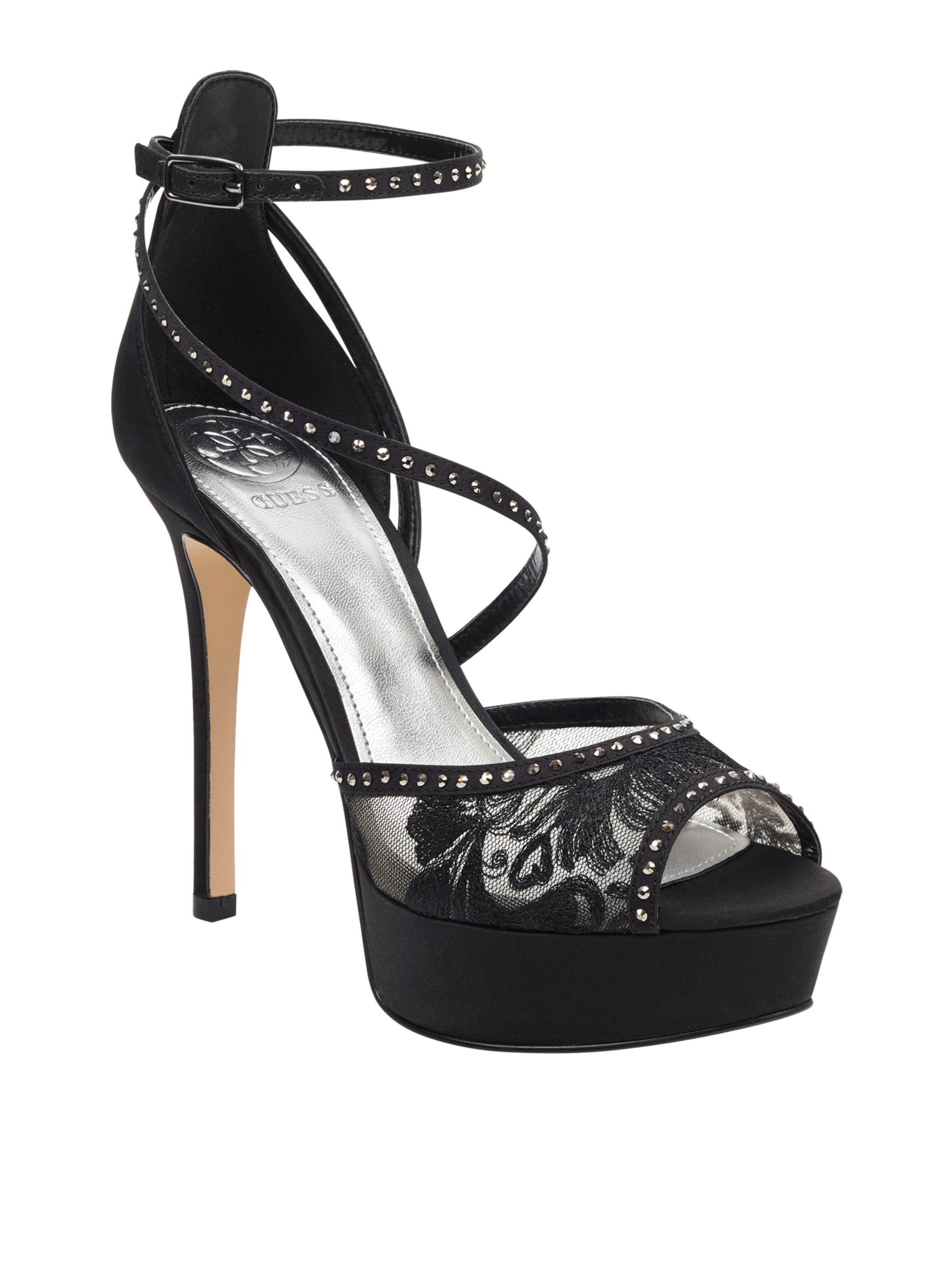 guess platform heels