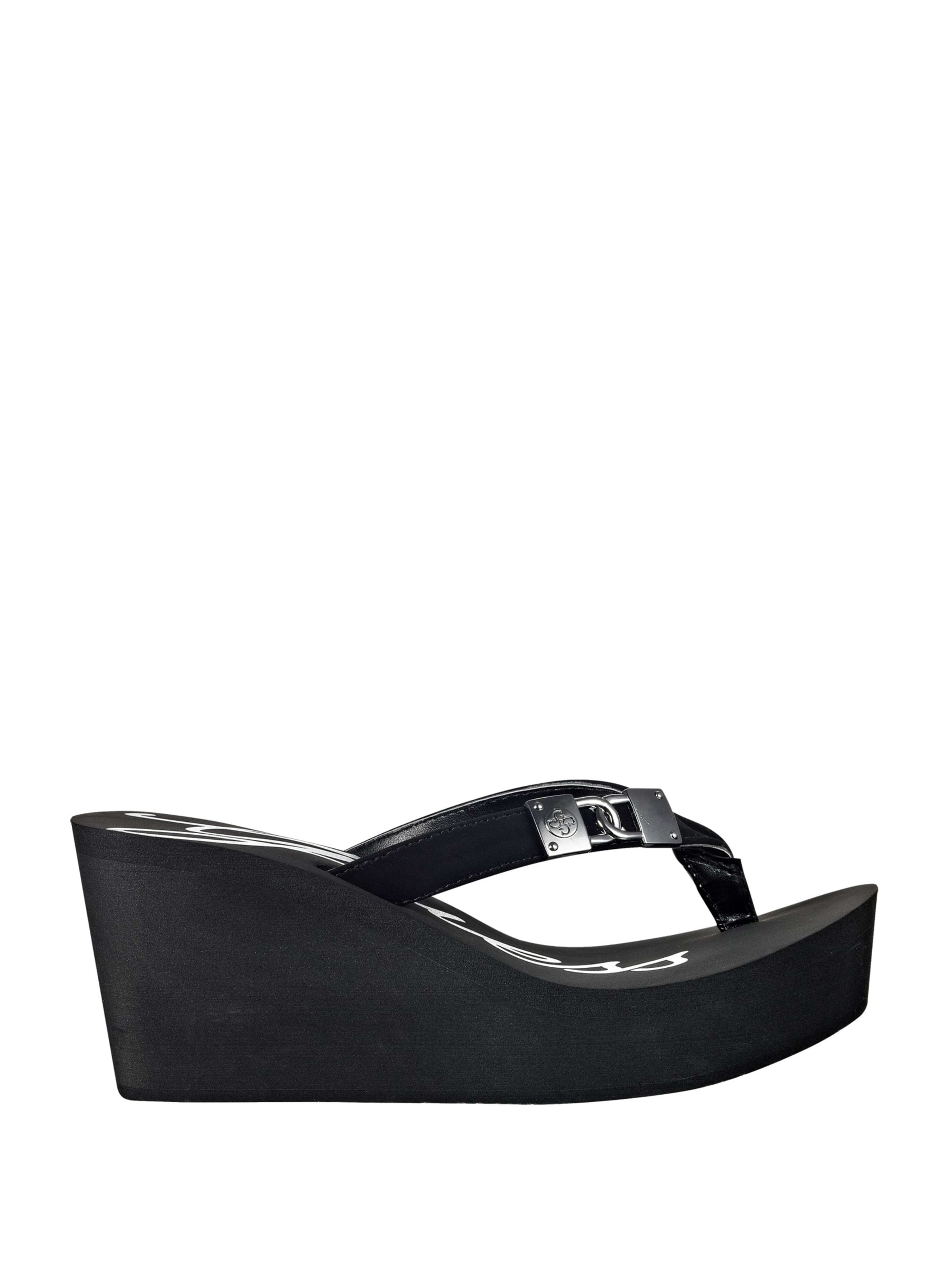 guess sandals flip flops