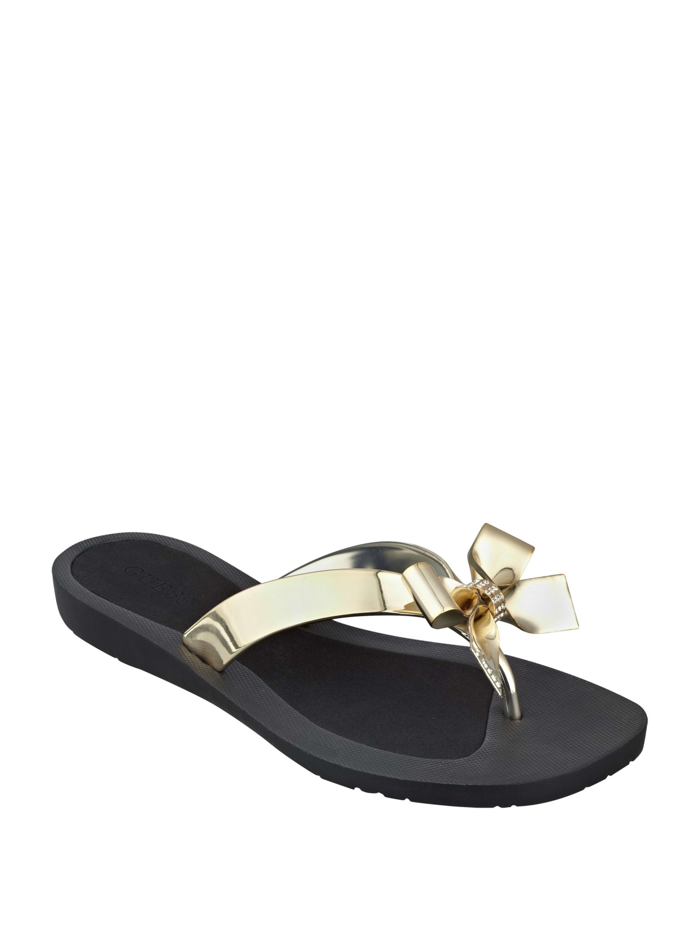 Guess tutu bow flip flops clearance