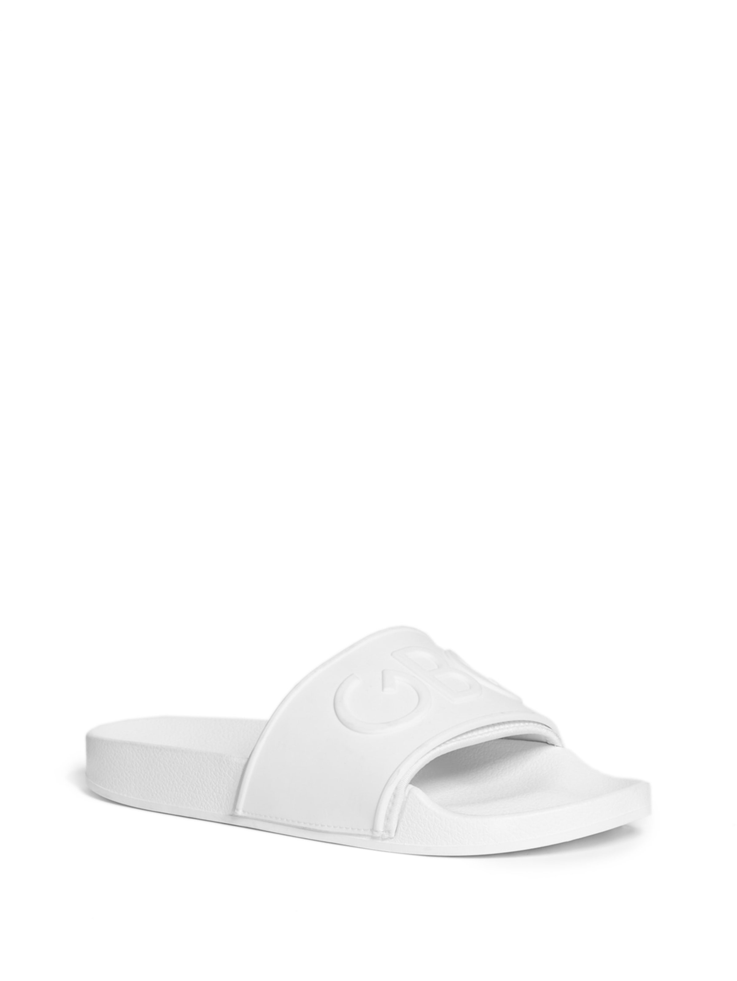 guess white slides