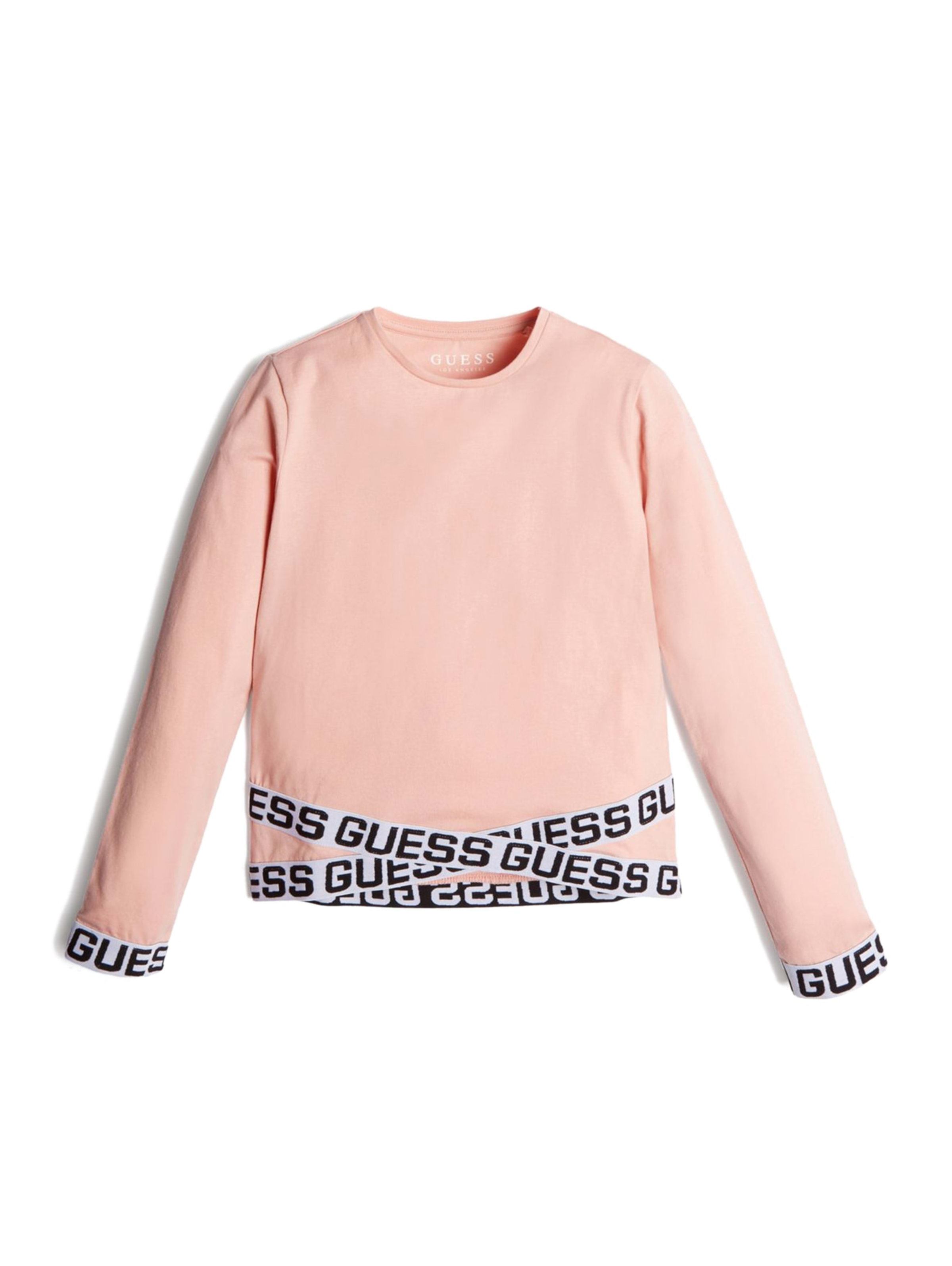 guess pink long sleeve
