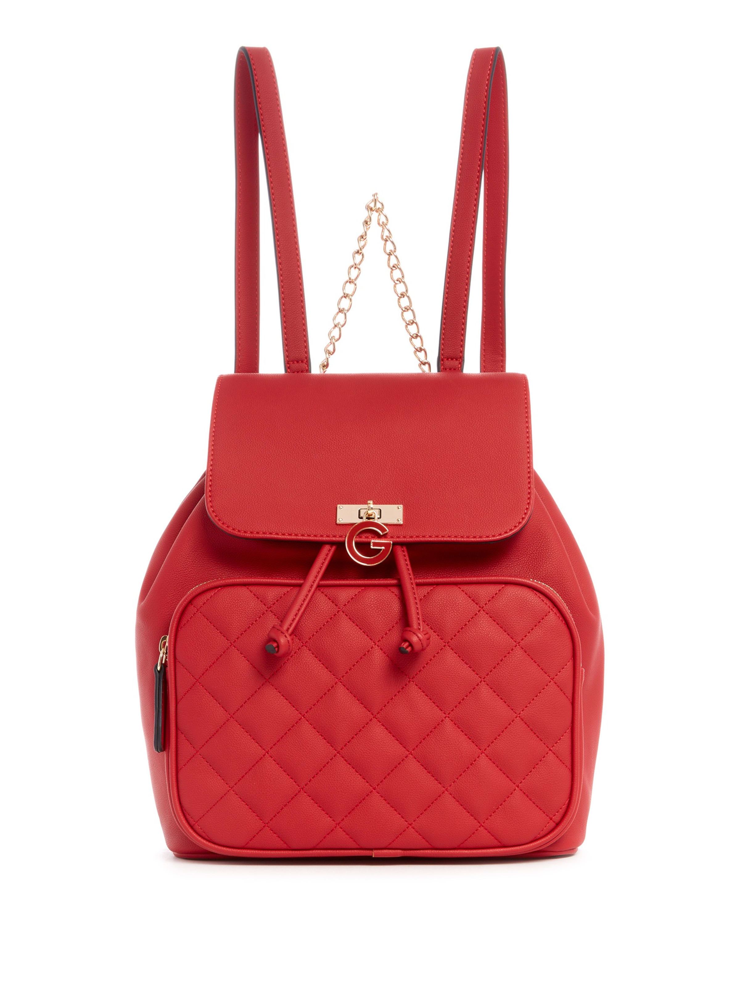 guess backpack red