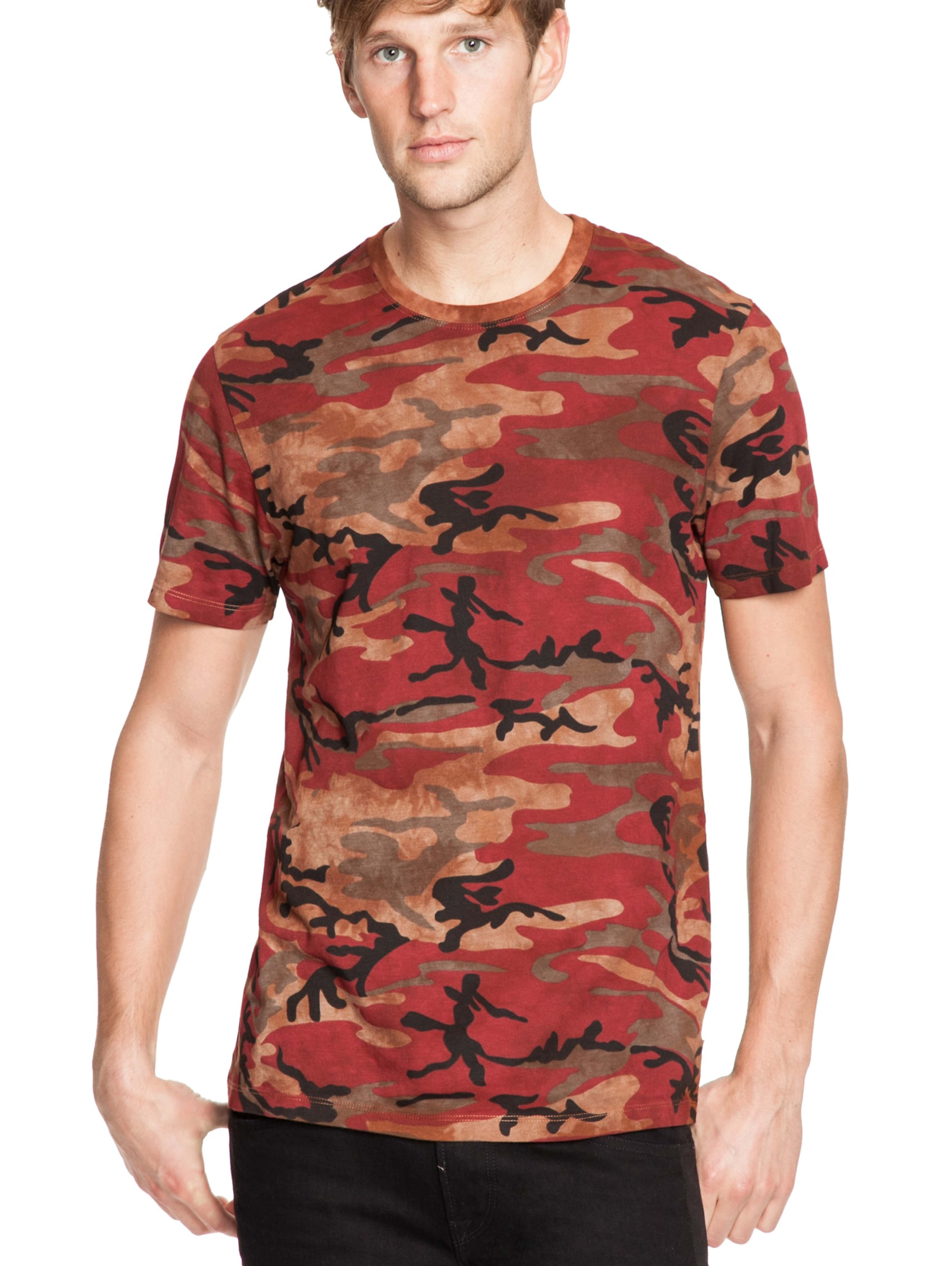 camo guess shirt