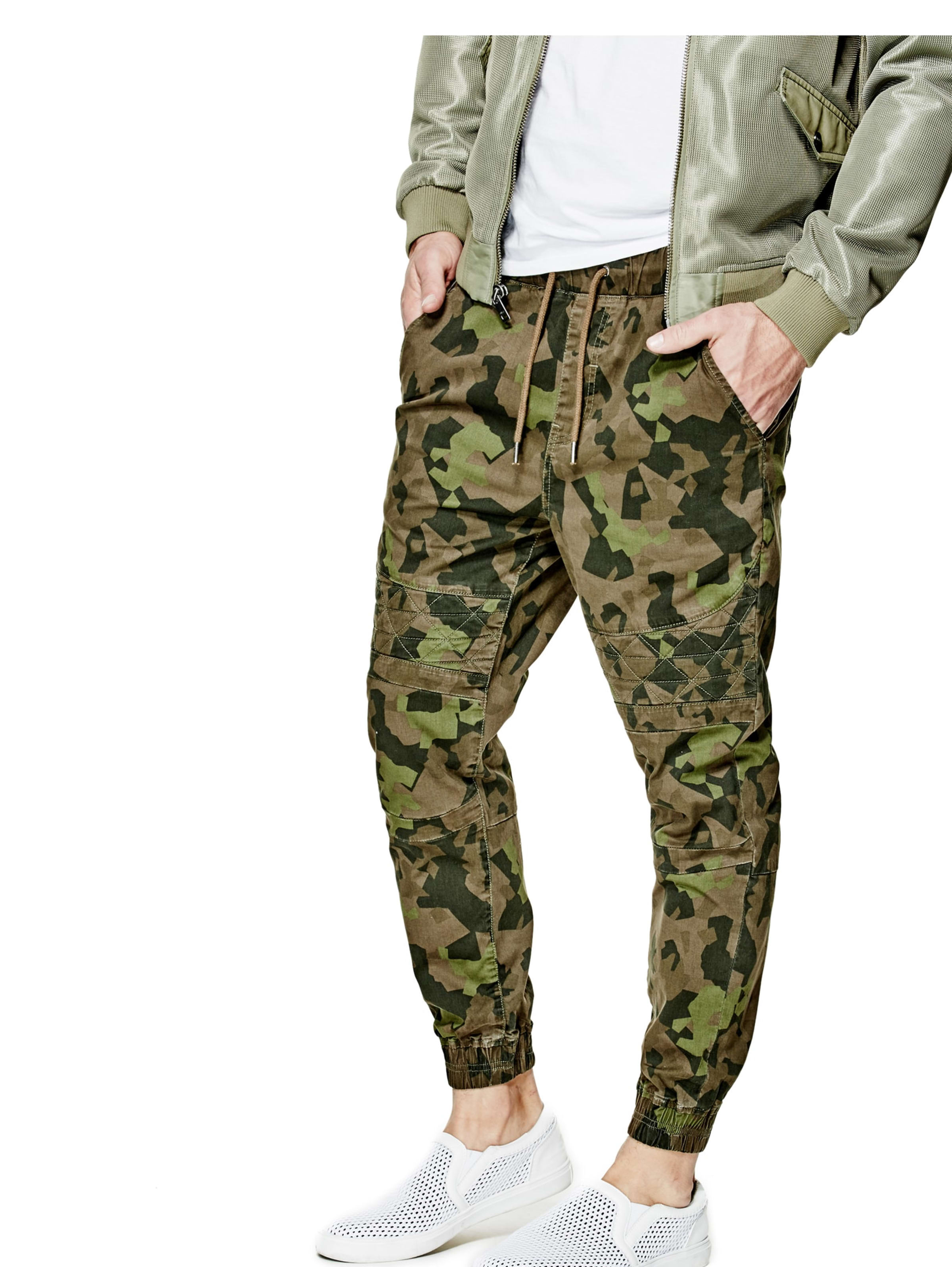 guess camouflage pants